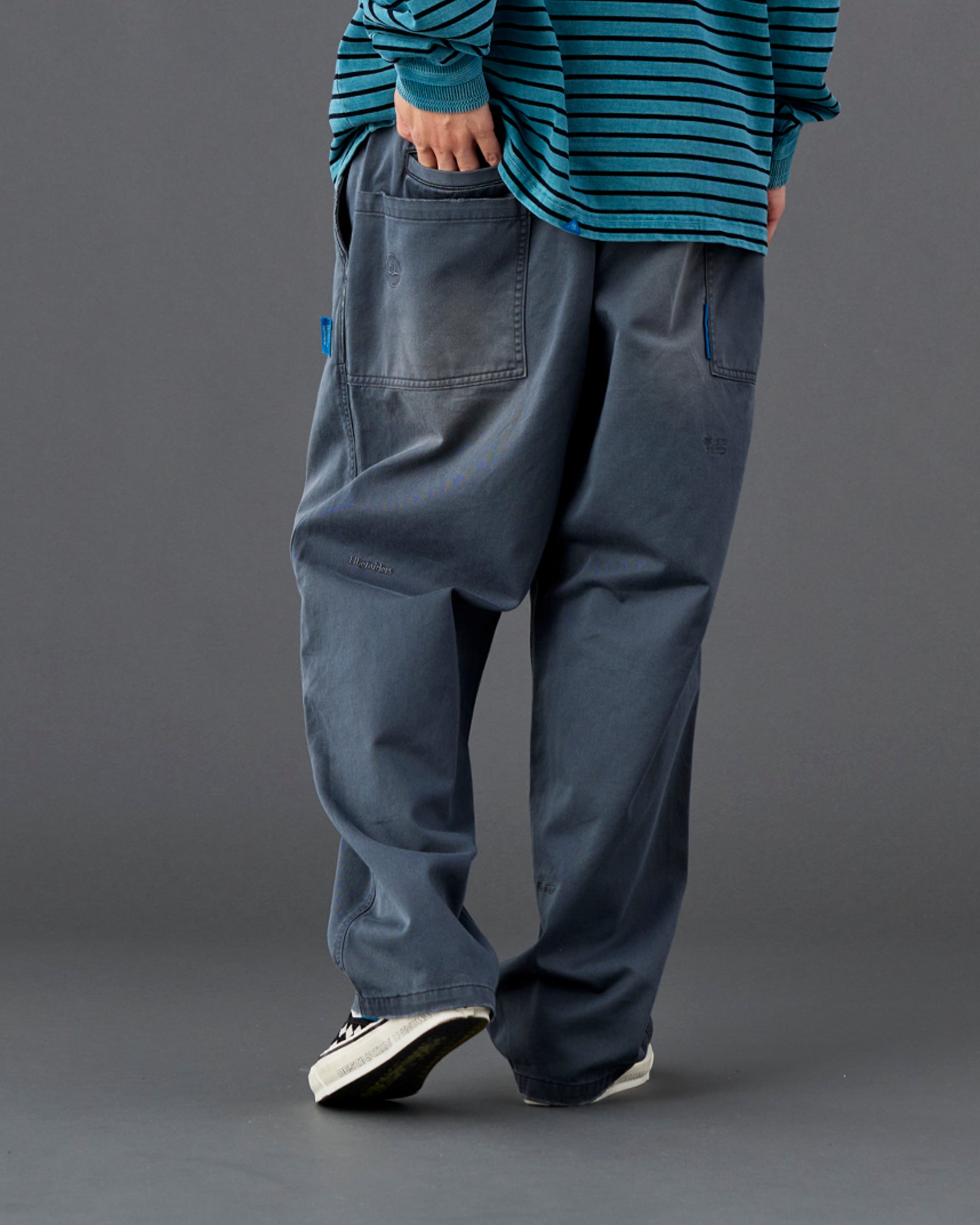 GARMENT DYED UTILITY PANTS