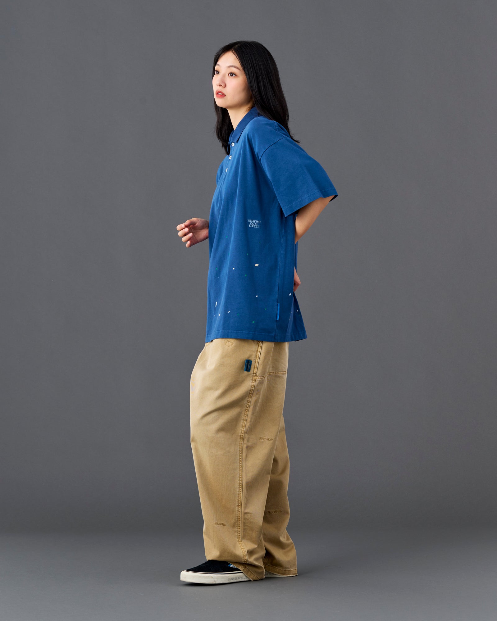 GARMENT DYED UTILITY PANTS