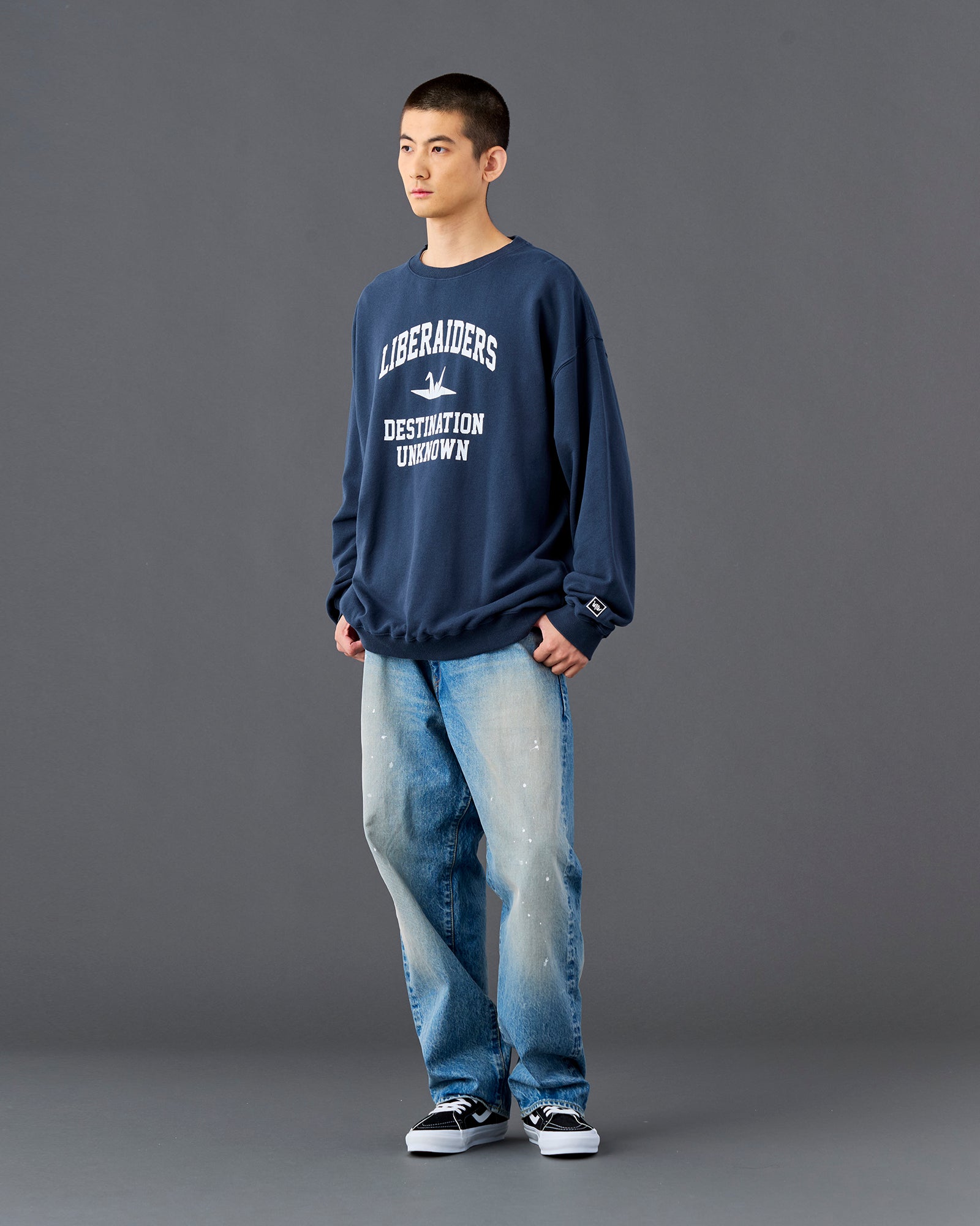 LR LOOSE FIT DENIM PANTS HW