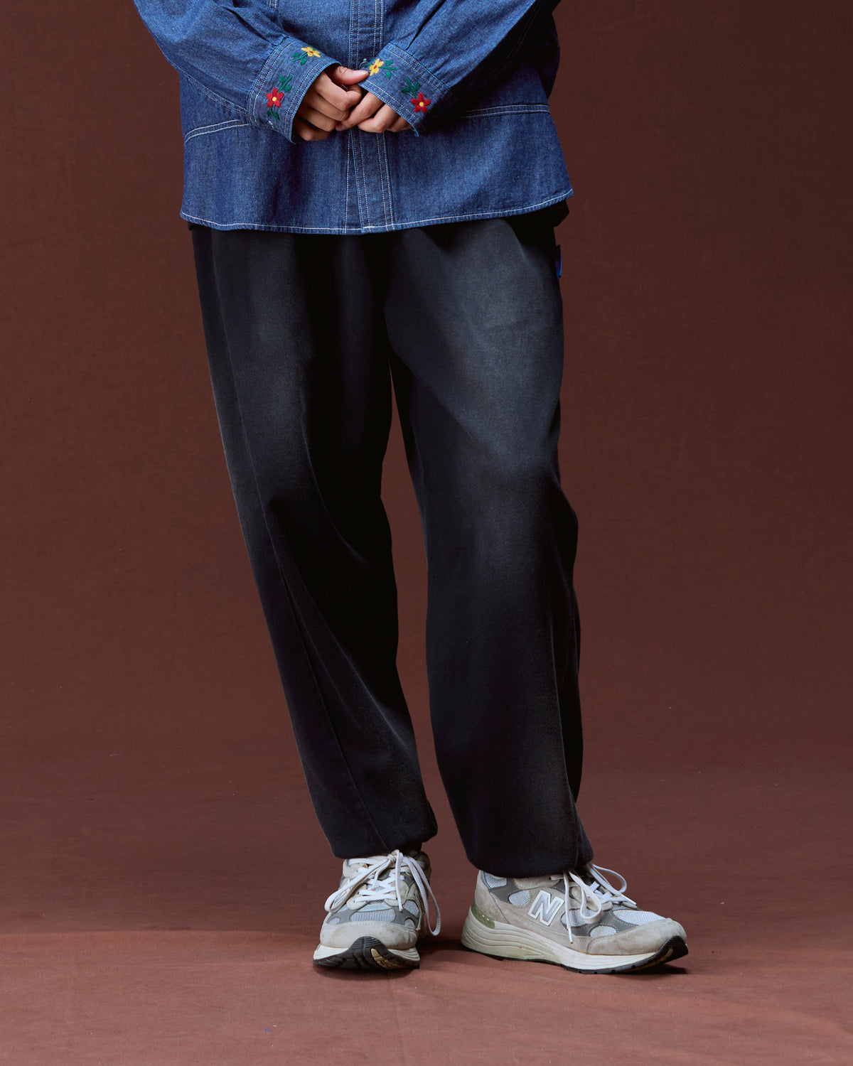 GARMENT DYED SWEATPANTS