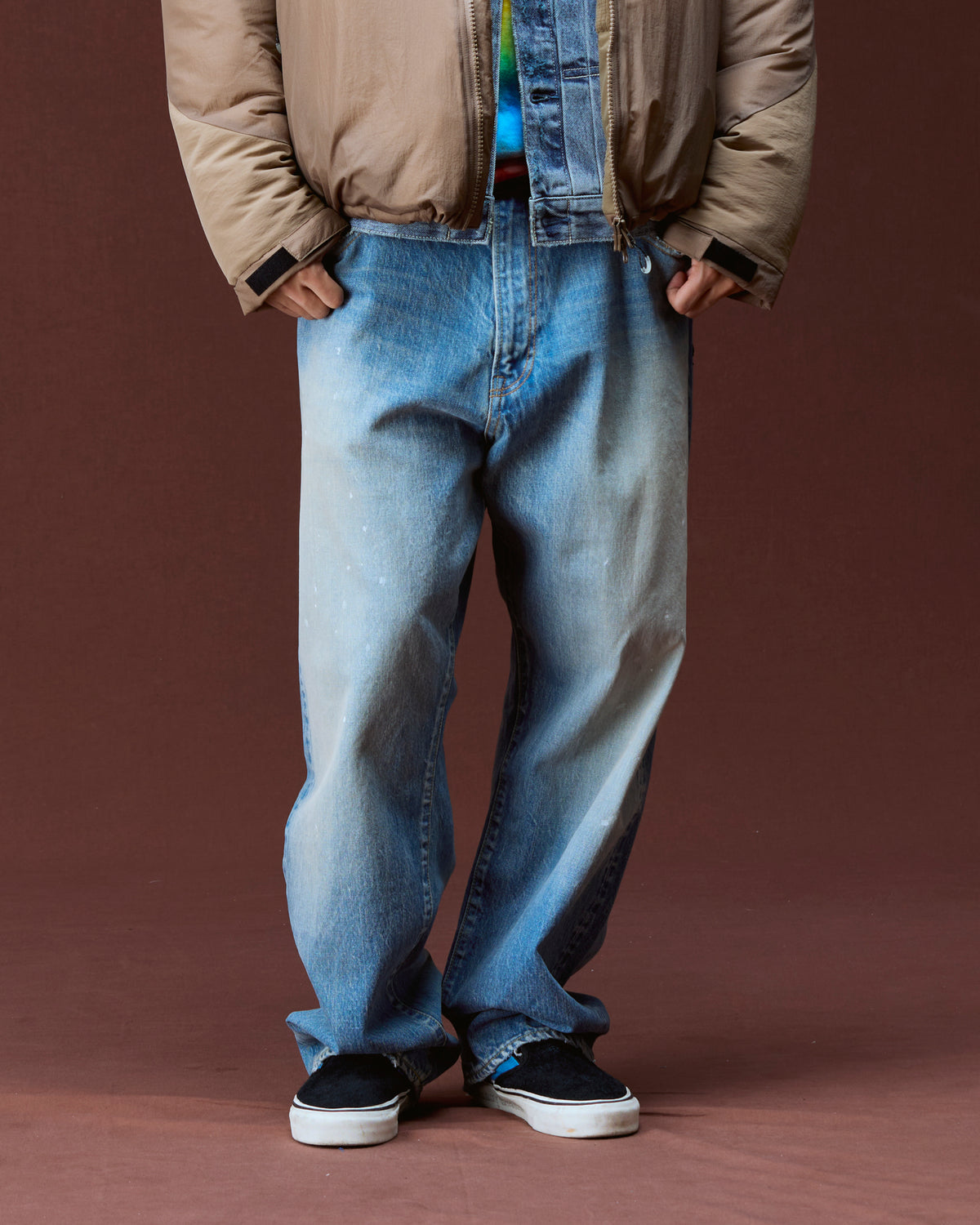 LR LOOSE FIT DENIM PANTS HW