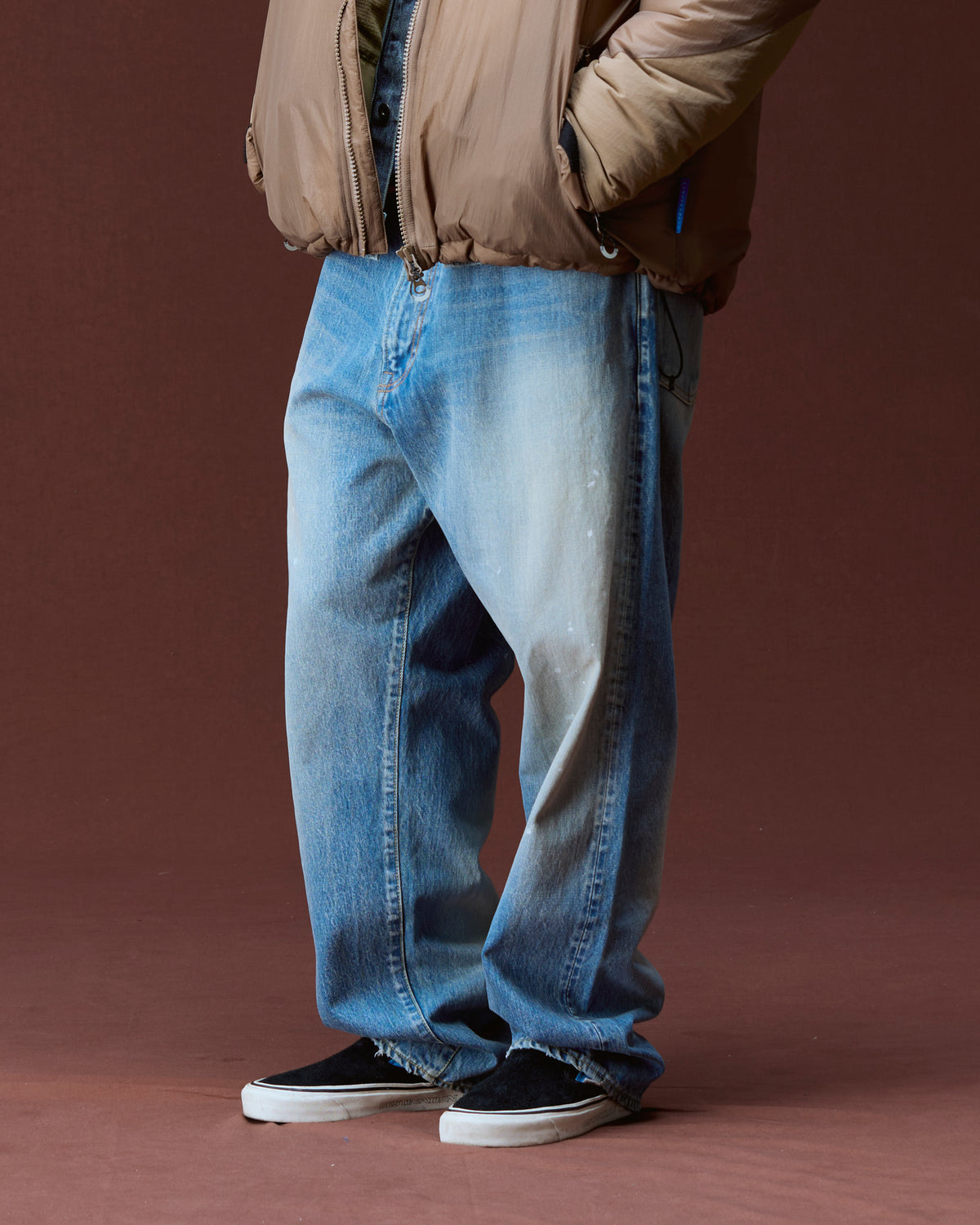LR LOOSE FIT DENIM PANTS HW