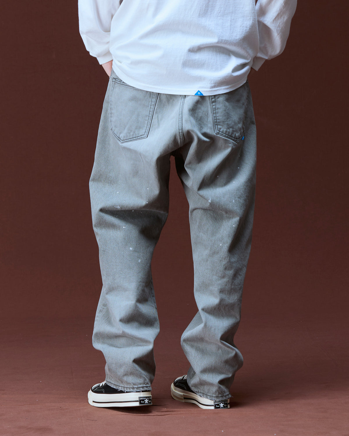 LR LOOSE FIT DENIM PANTS HW
