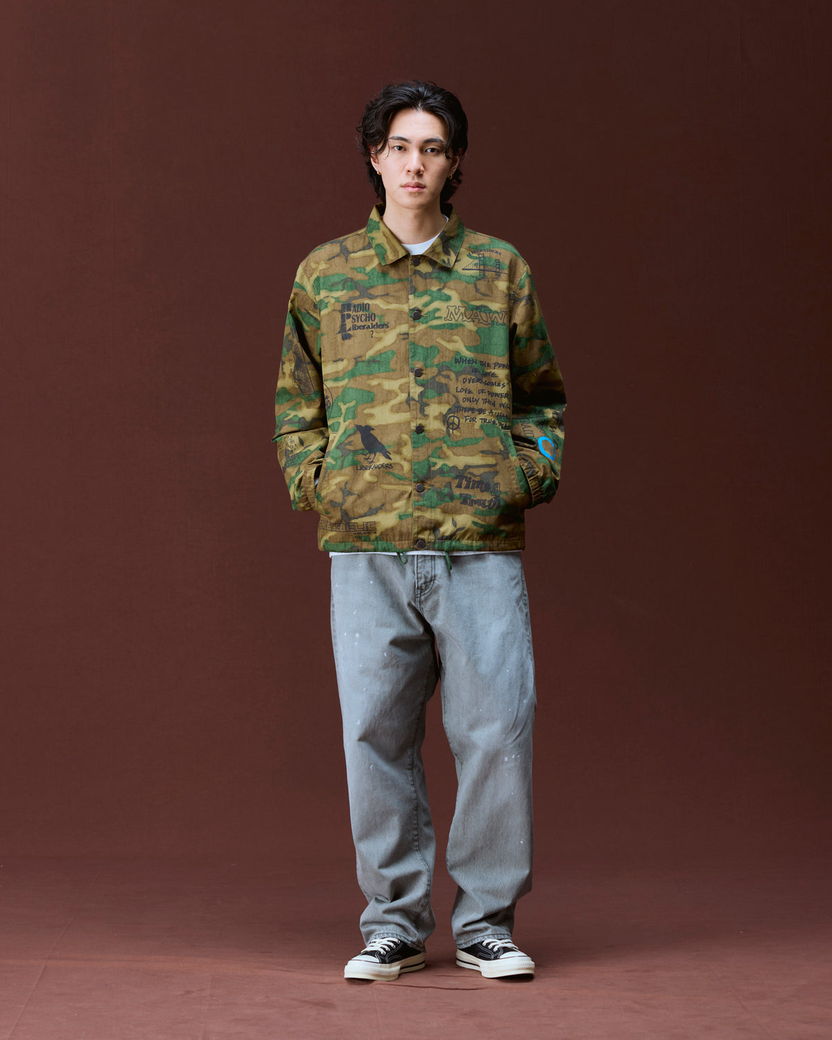 LR LOOSE FIT DENIM PANTS HW