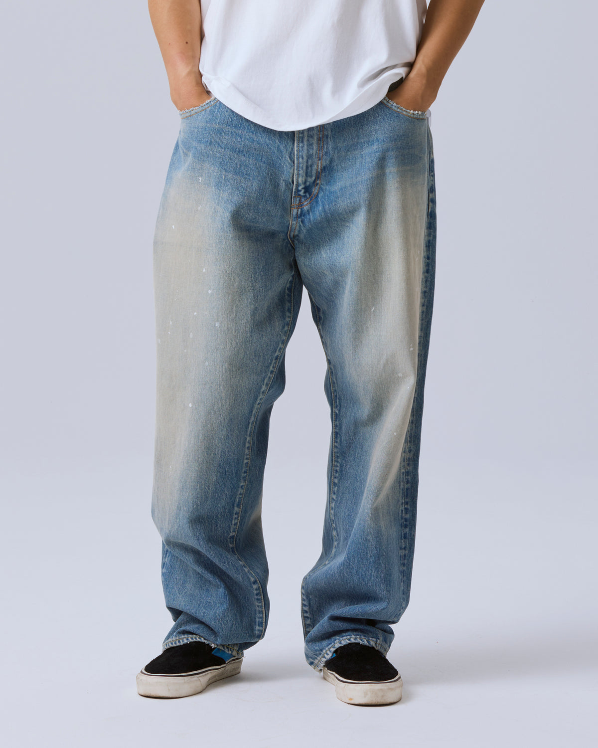 LR LOOSE FIT DENIM PANTS HW