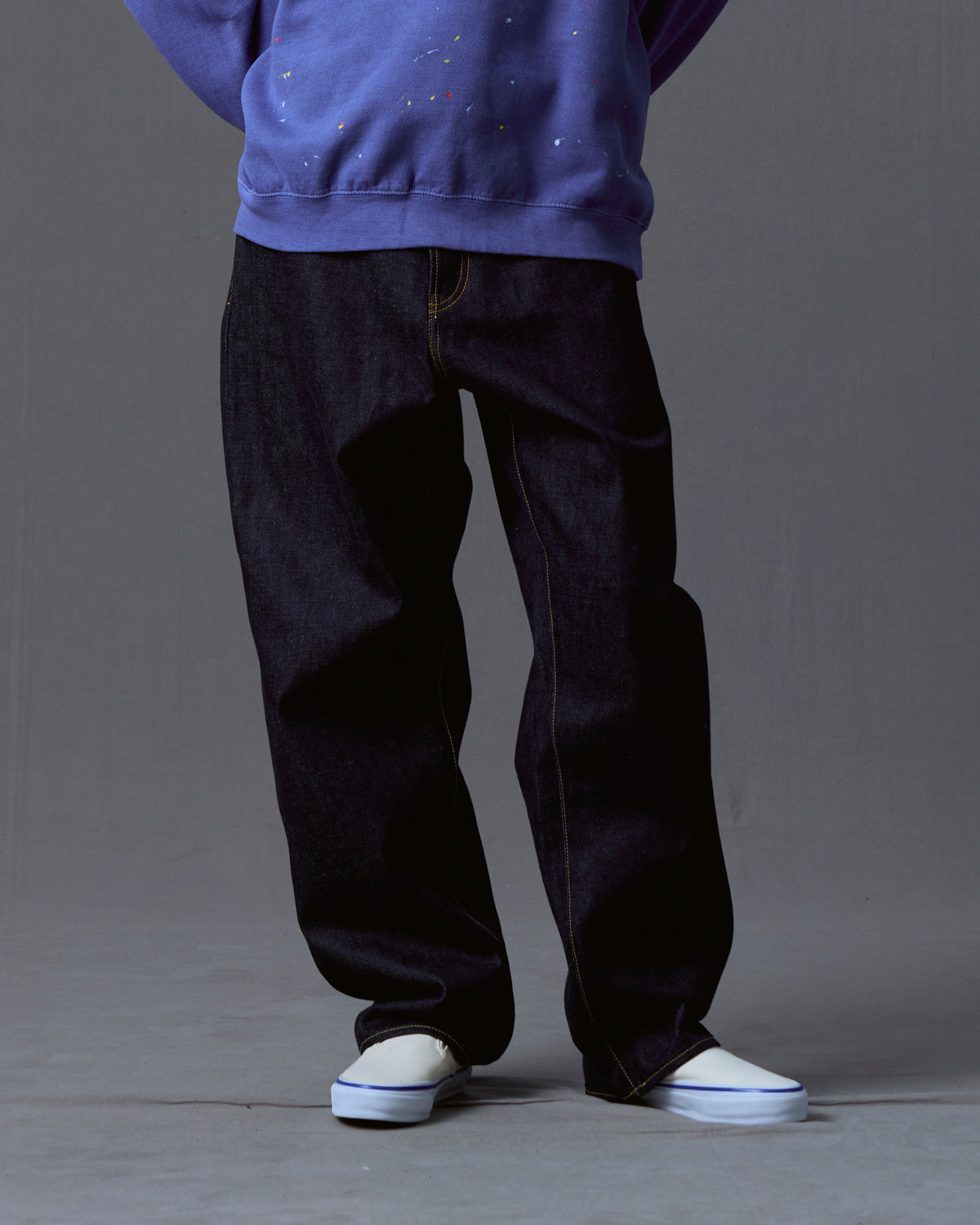 LR LOOSE FIT DENIM PANTS RIGID