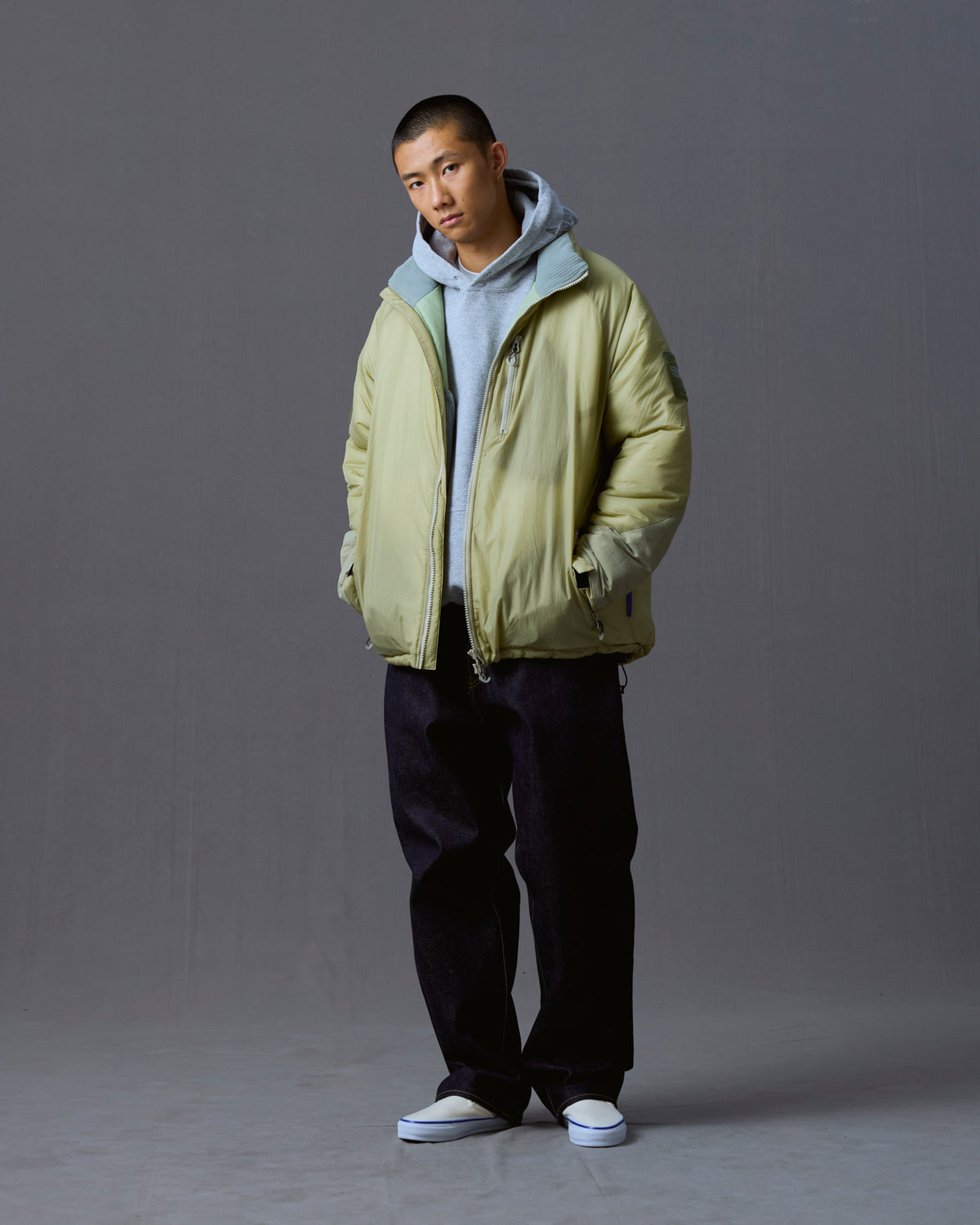 LR LOOSE FIT DENIM PANTS RIGID