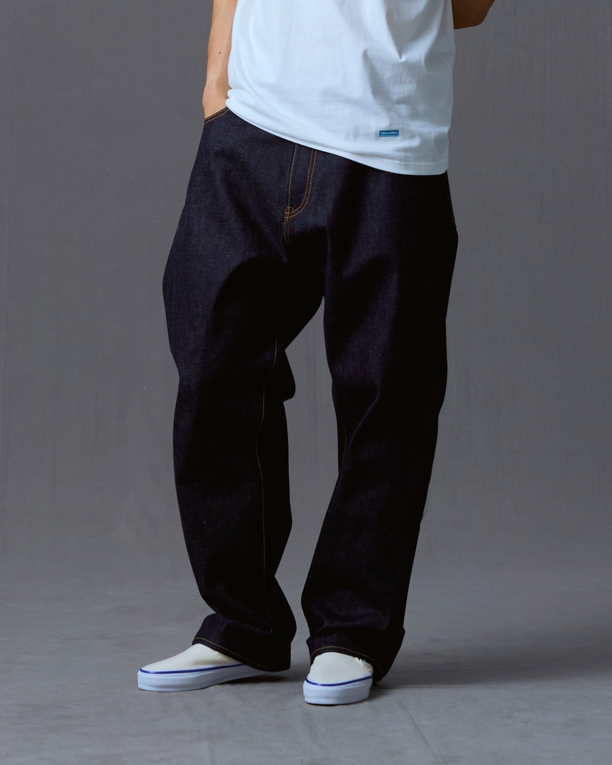 LR LOOSE FIT DENIM PANTS RIGID