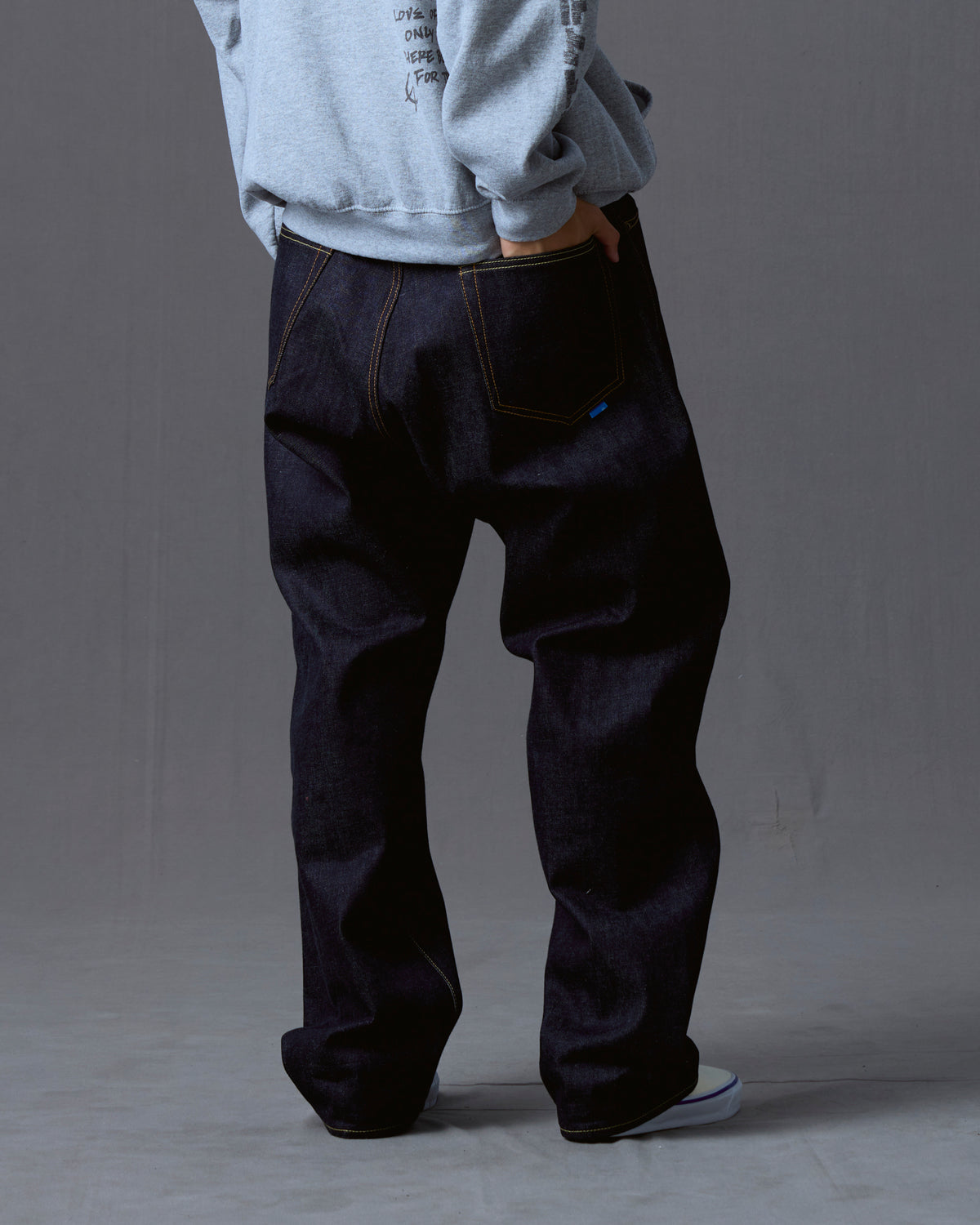 LR LOOSE FIT DENIM PANTS RIGID