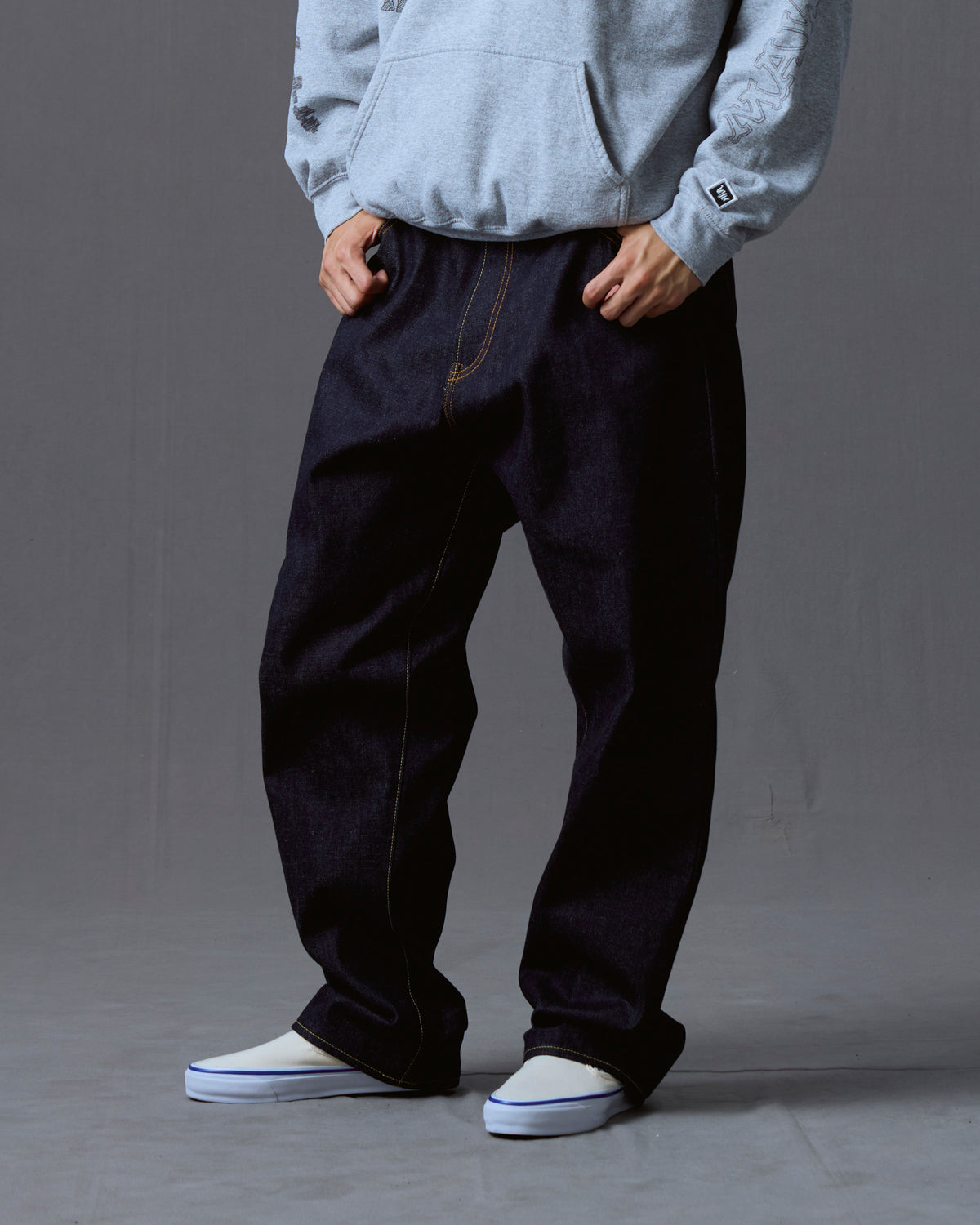 LR LOOSE FIT DENIM PANTS RIGID