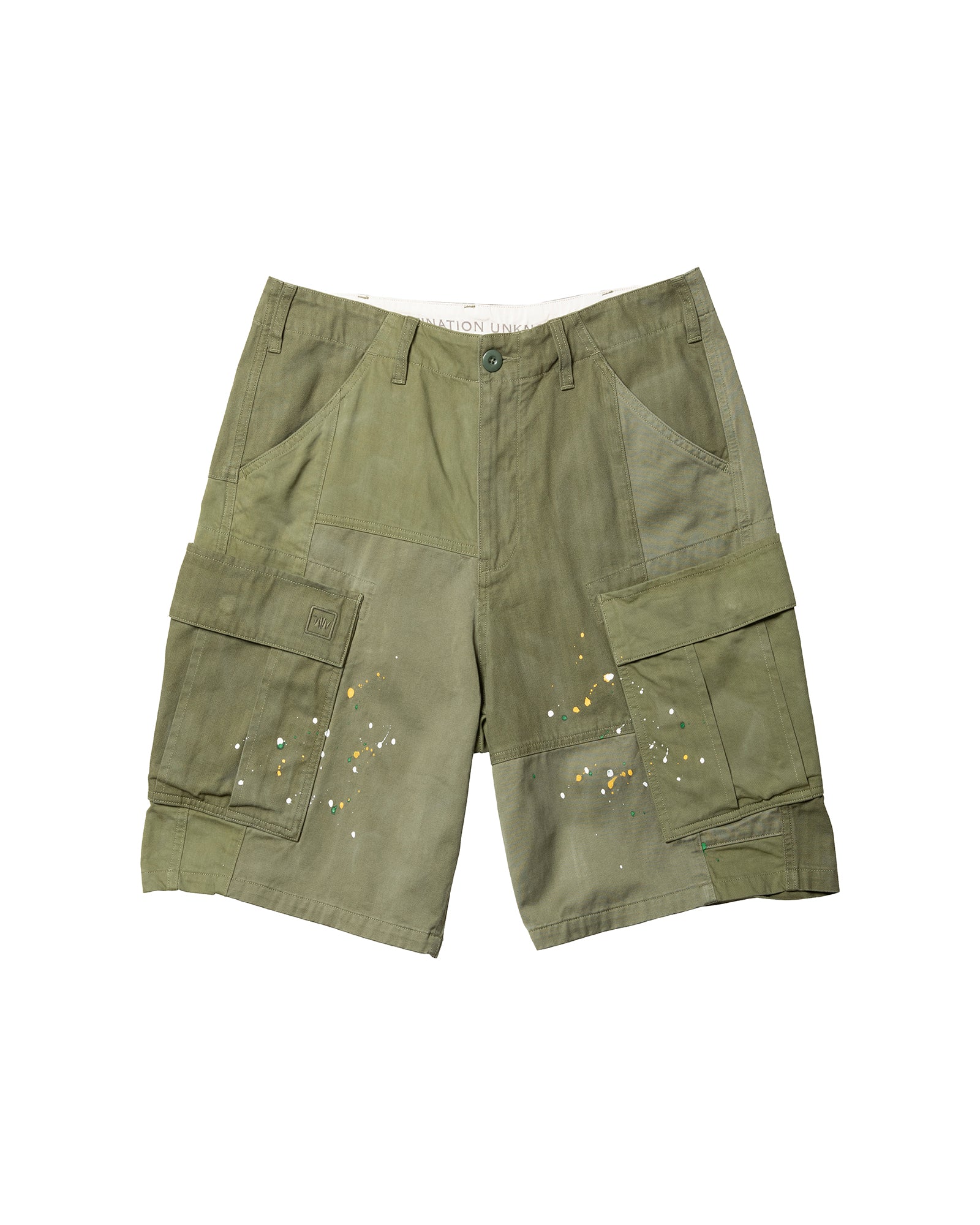 PATCHWORK BDU SHORTS