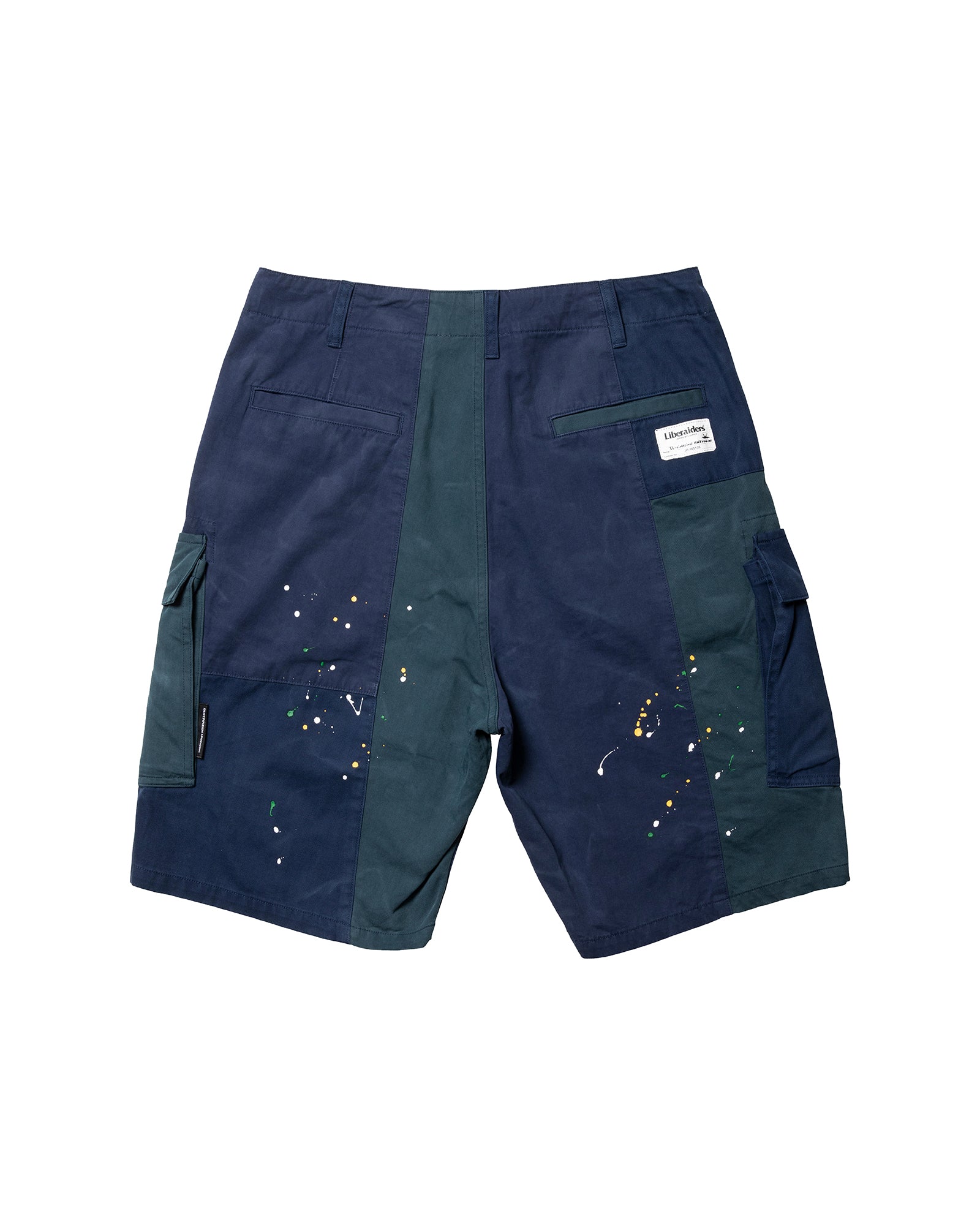 PATCHWORK BDU SHORTS