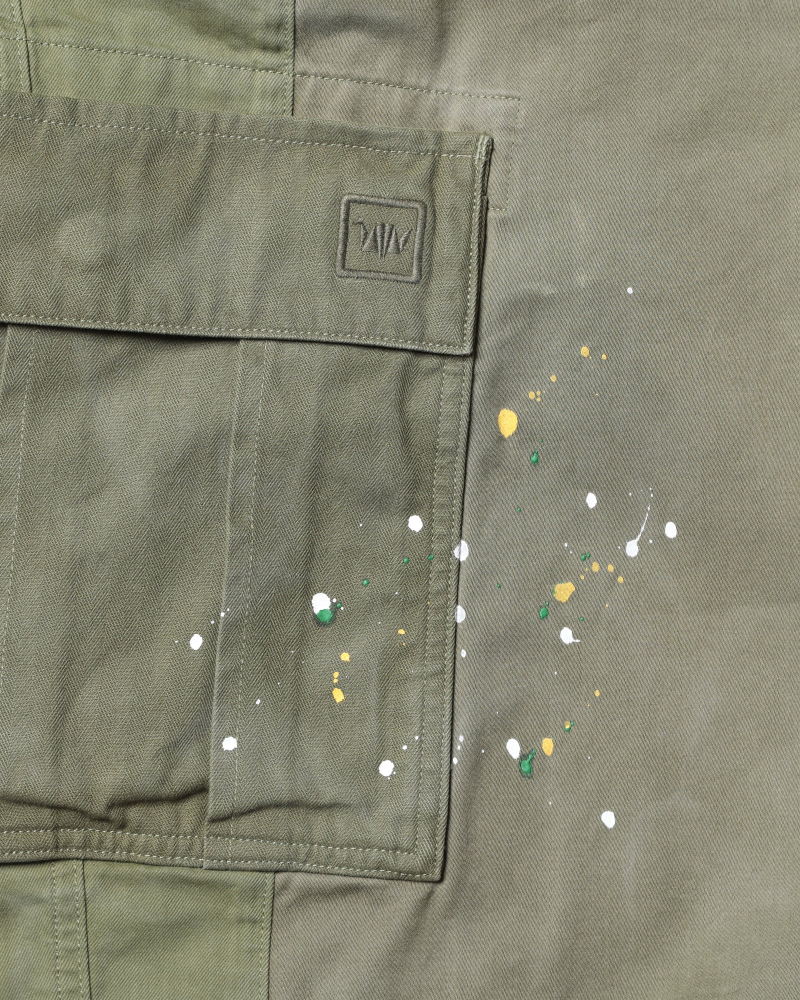 PATCHWORK BDU SHORTS