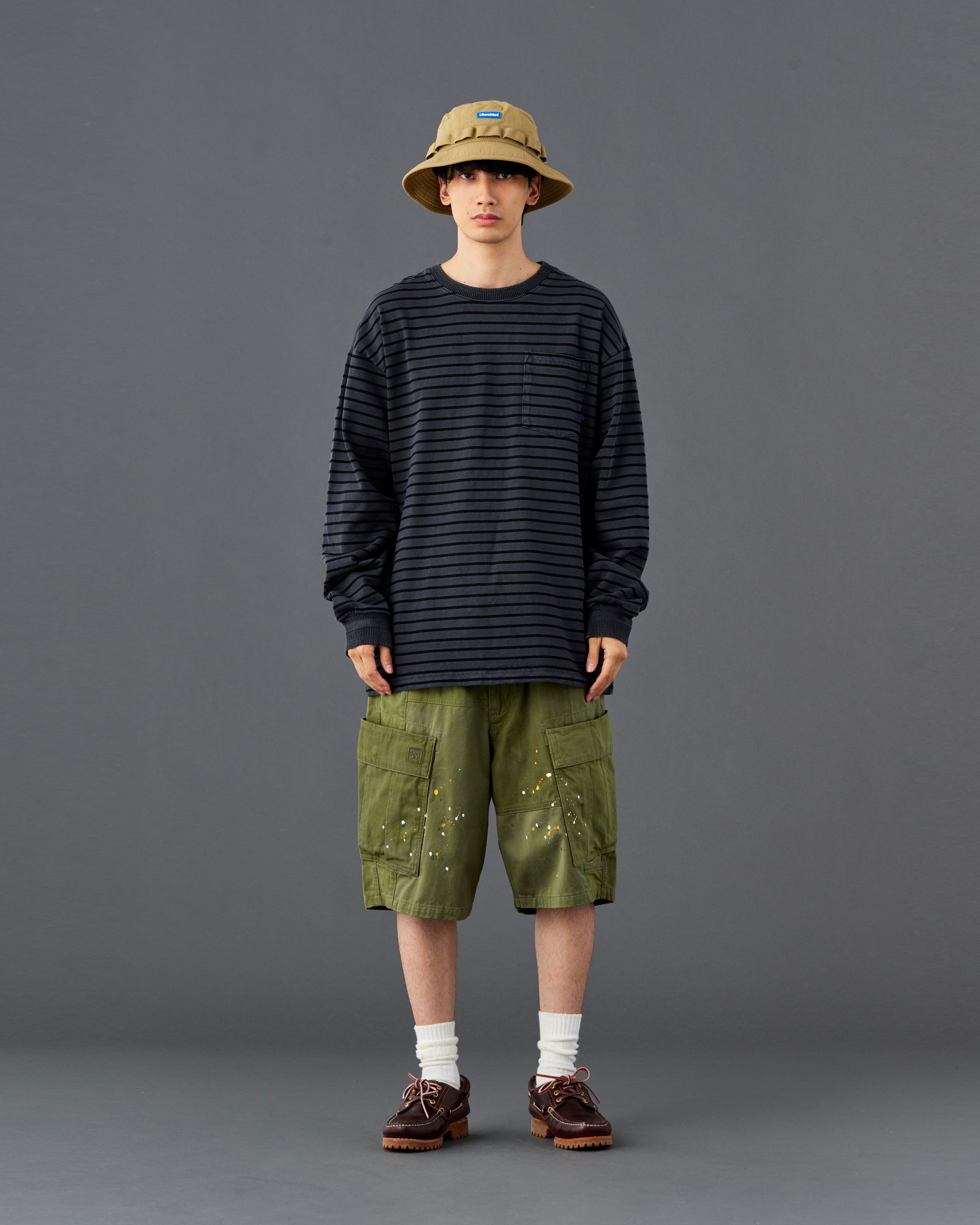 PATCHWORK BDU SHORTS