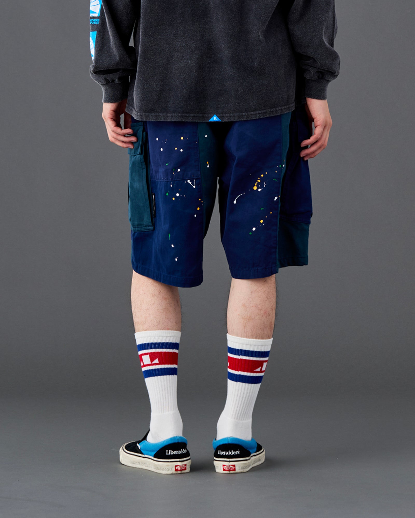 PATCHWORK BDU SHORTS