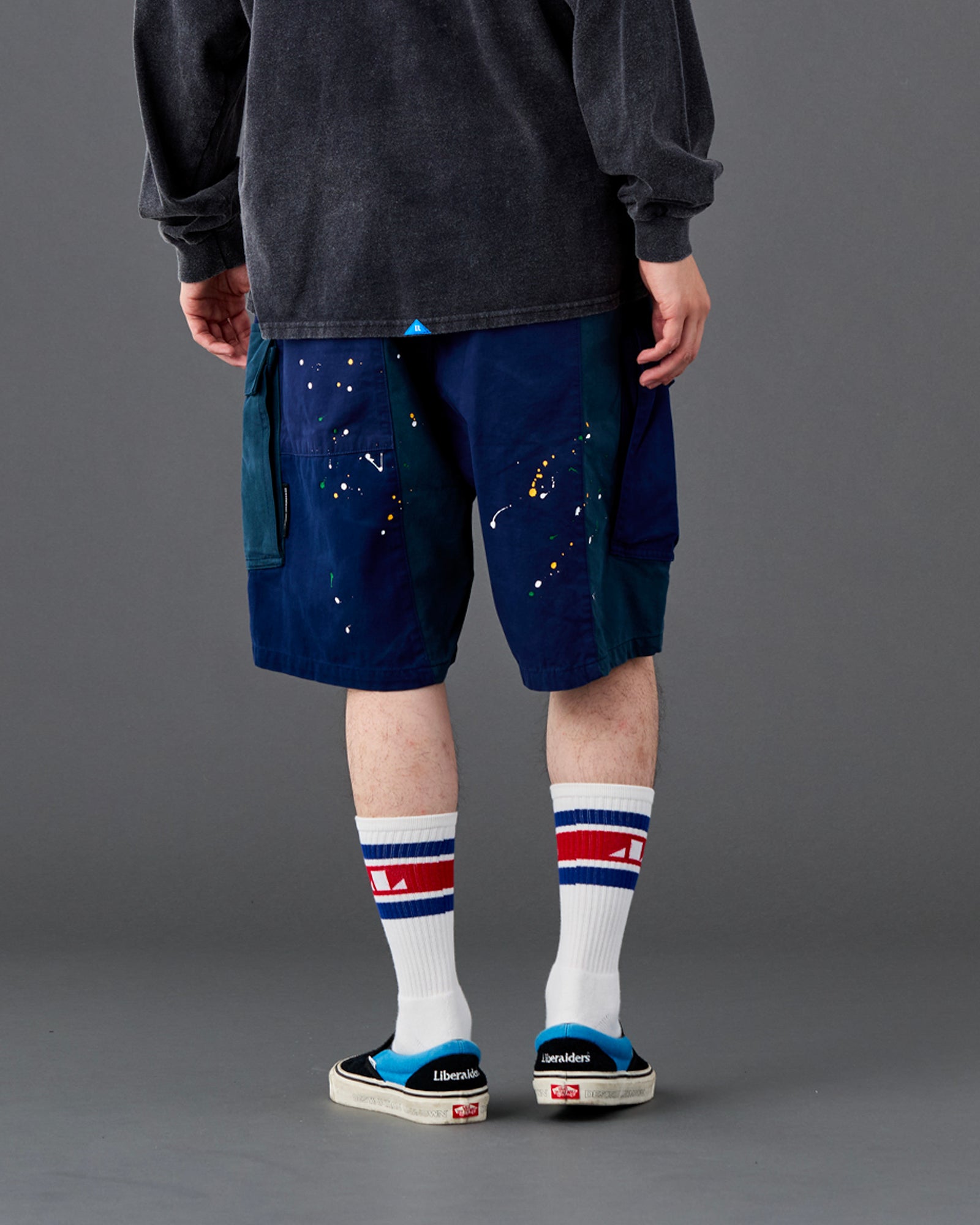 PATCHWORK BDU SHORTS
