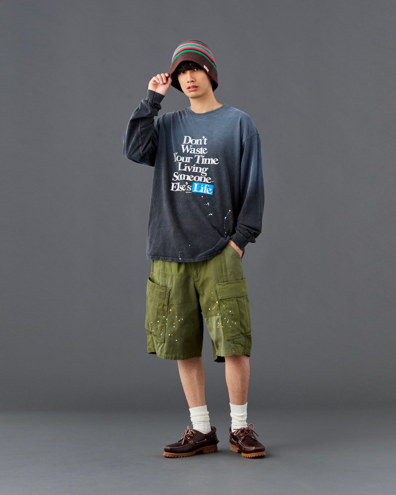 PATCHWORK BDU SHORTS