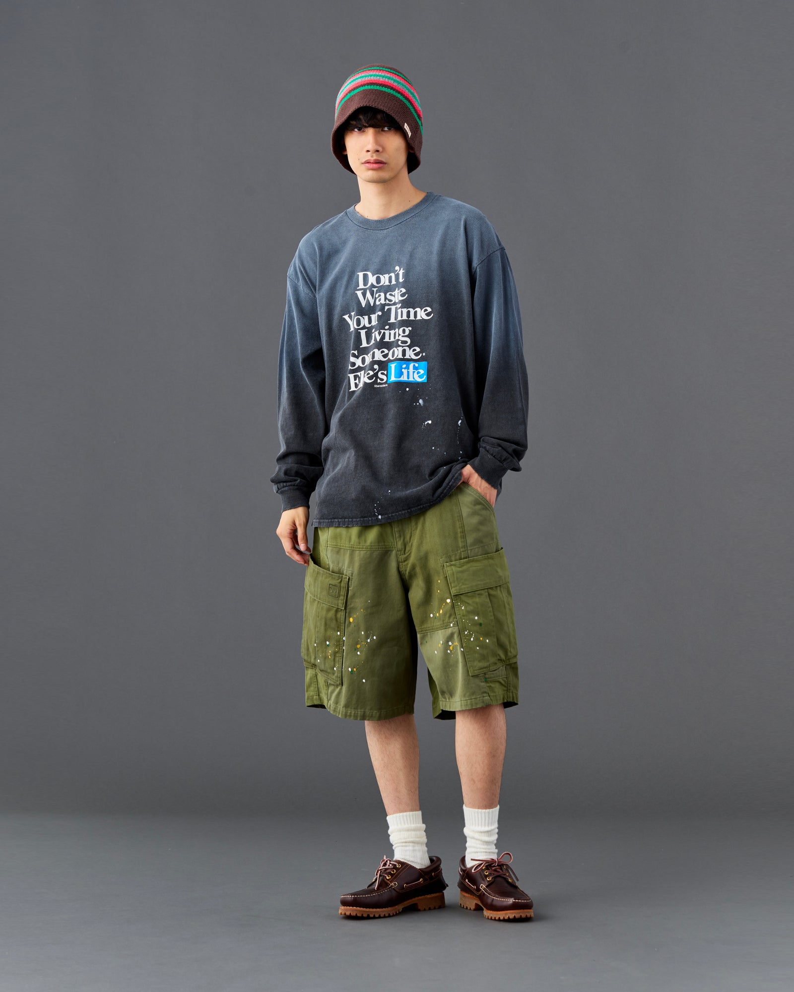 PATCHWORK BDU SHORTS