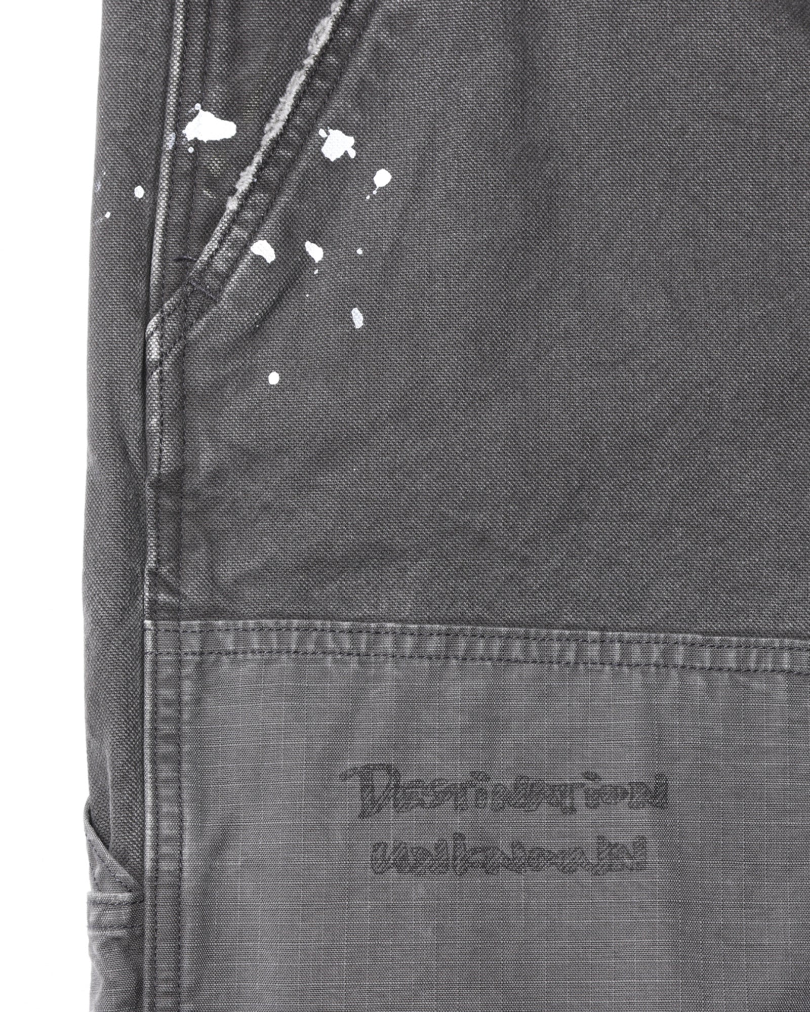 HANDWRITING CANVAS WORK SHORTS