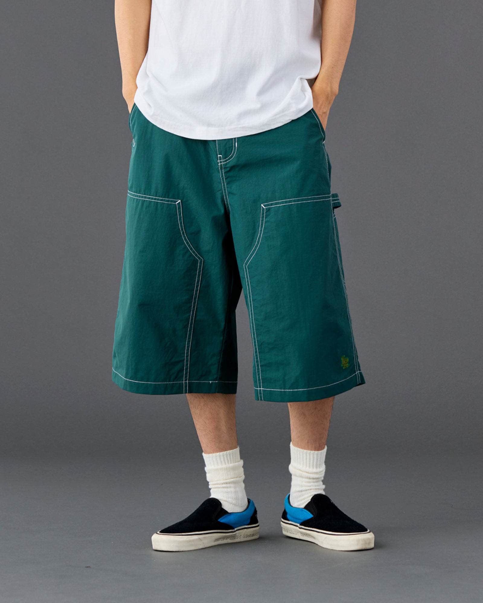 NYLON PAINTER SHORTS
