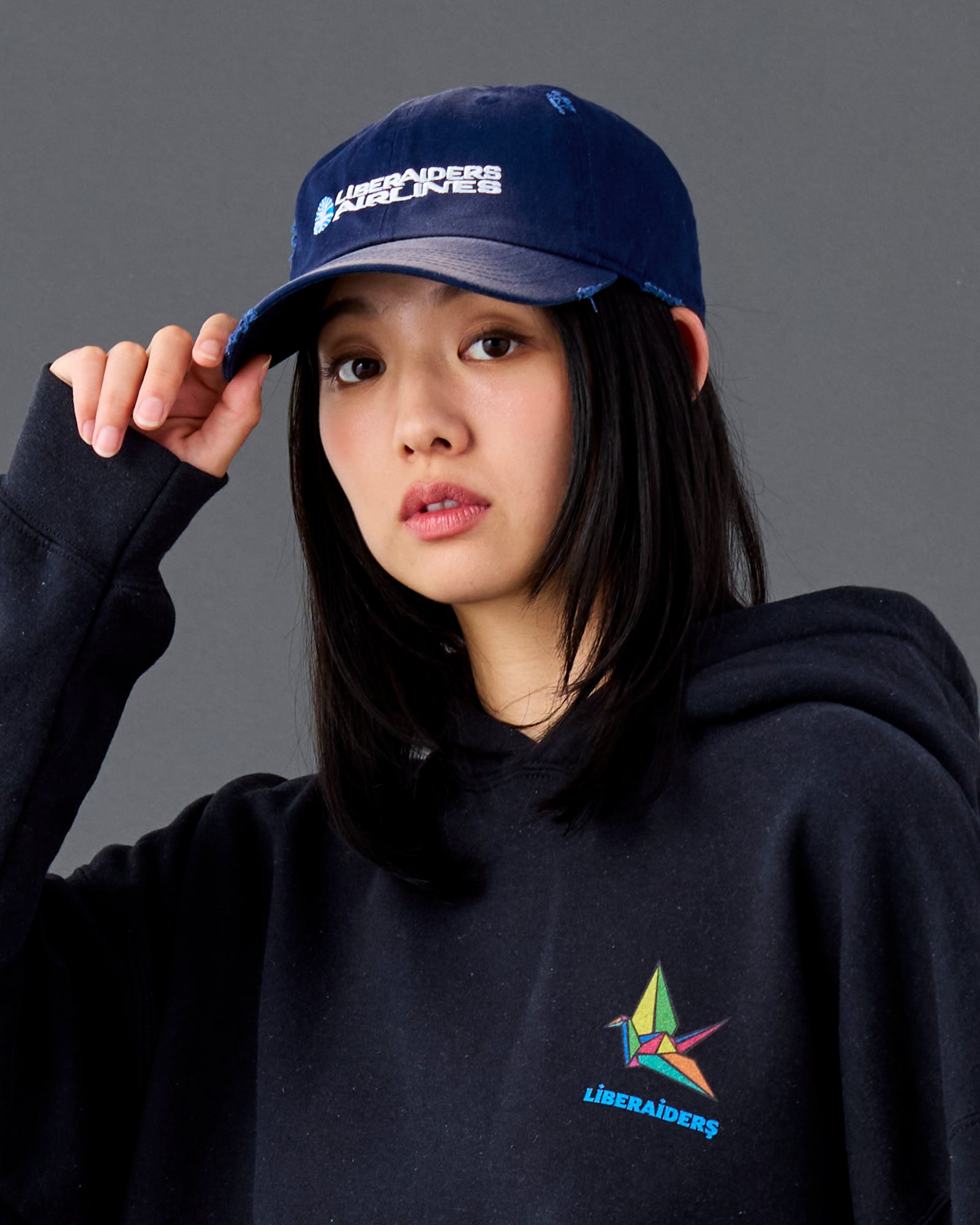 FADED AIRLINE CAP