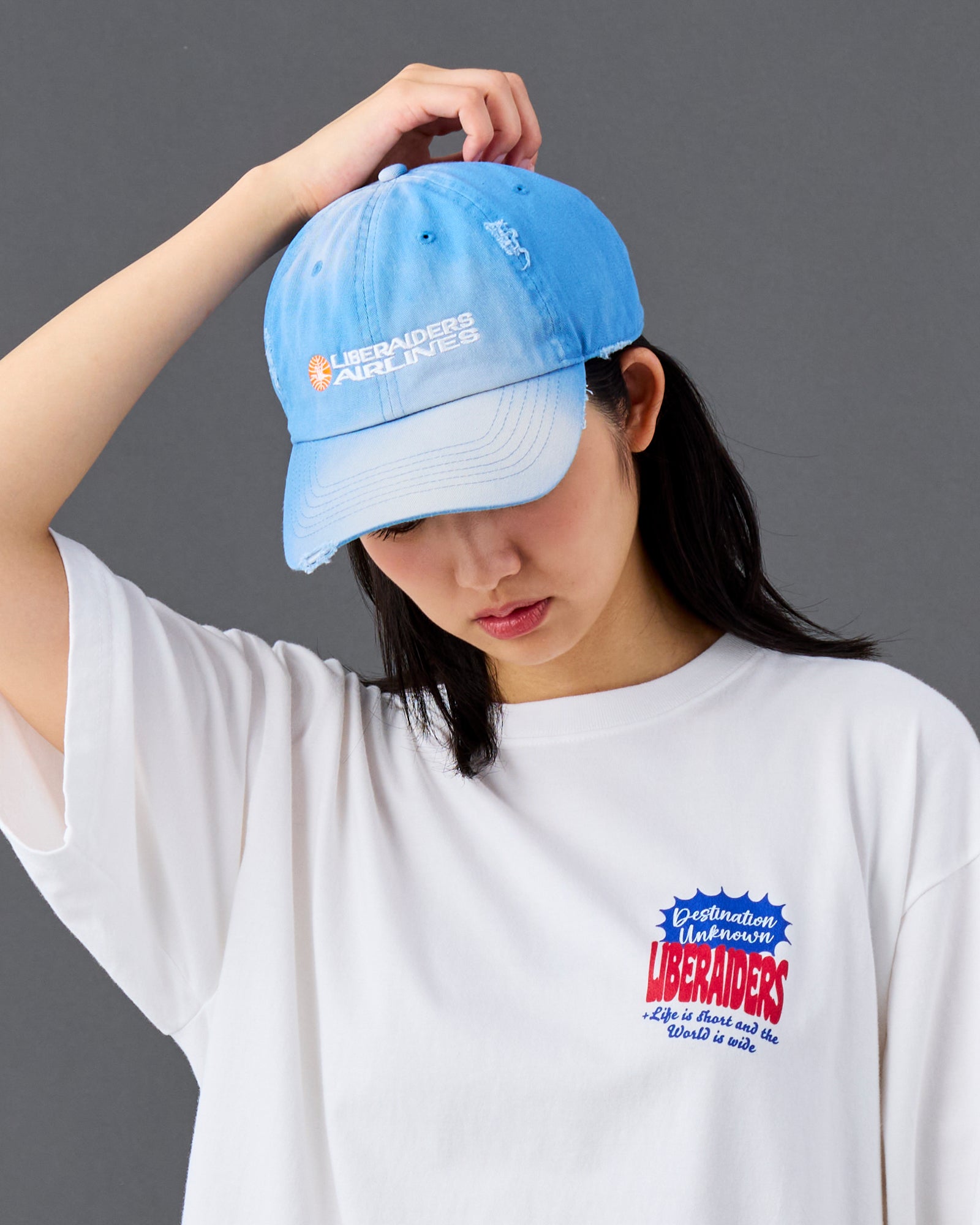 FADED AIRLINE CAP