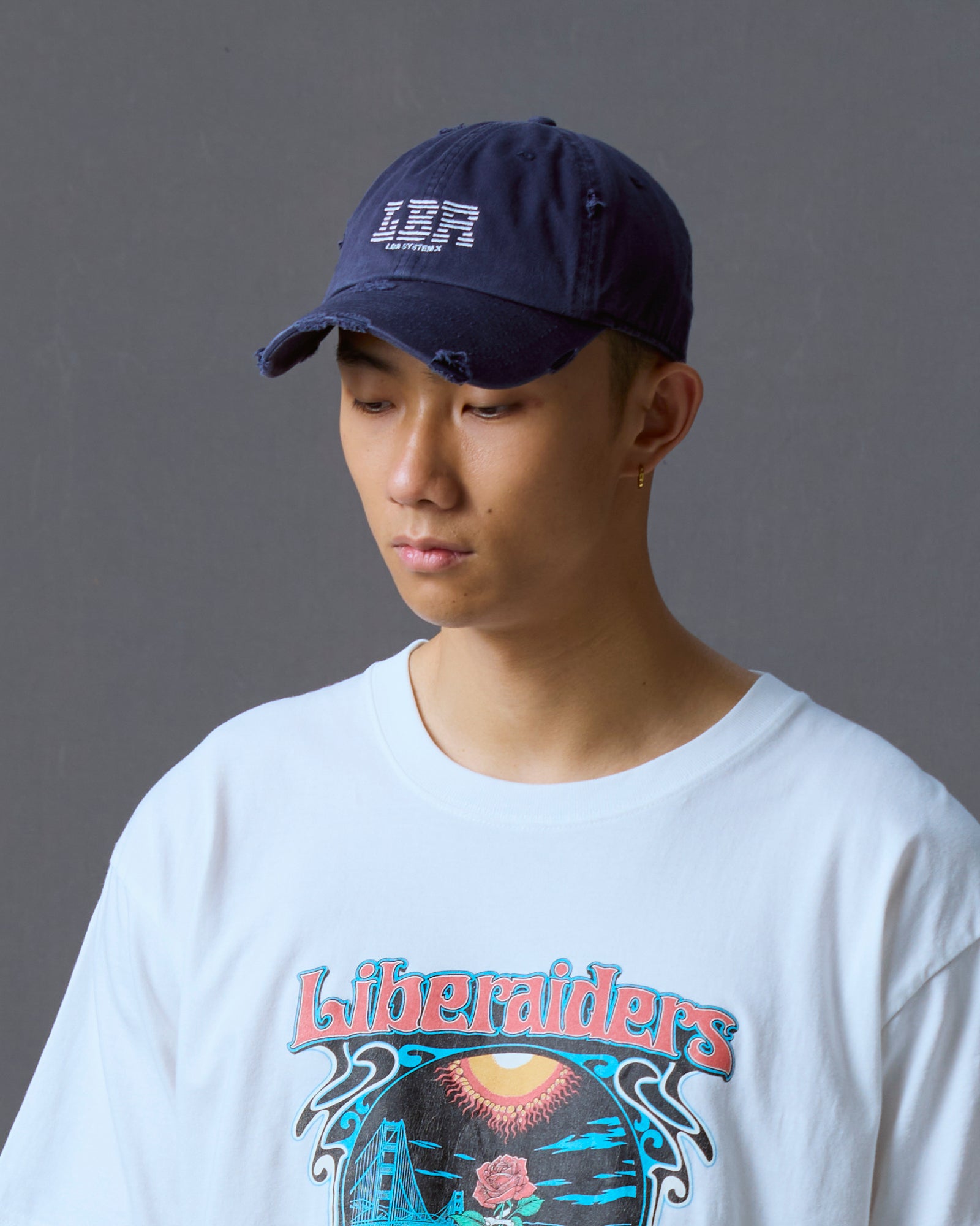 LBR LOGO DAMAGED CAP