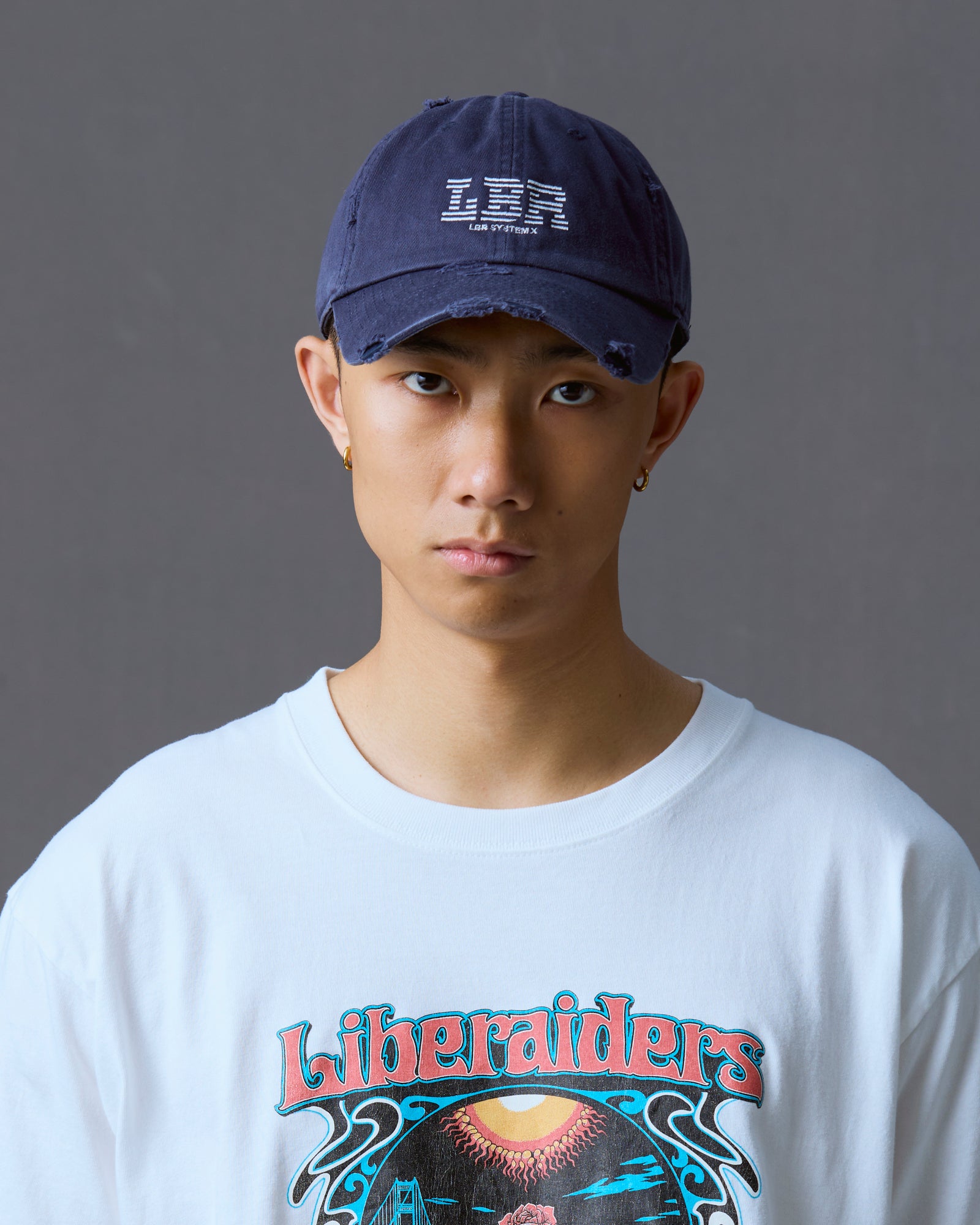 LBR LOGO DAMAGED CAP