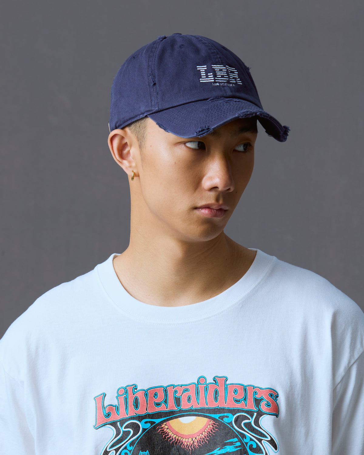 LBR LOGO DAMAGED CAP