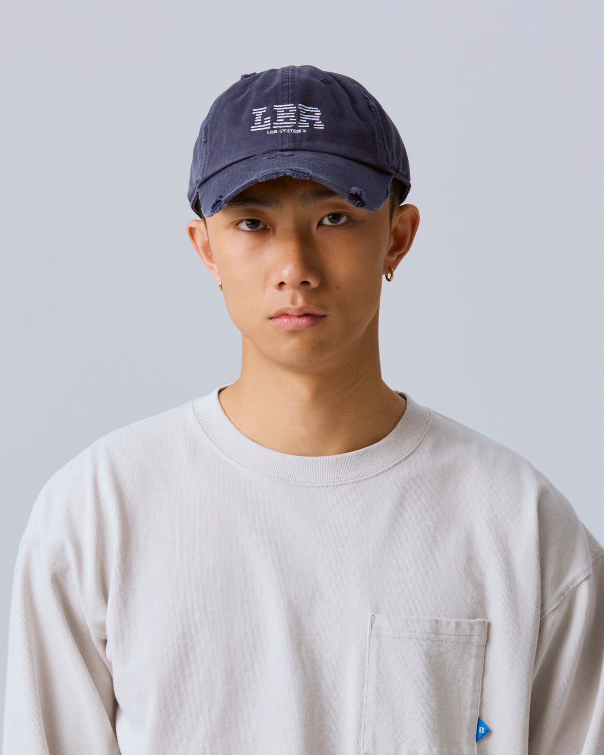 LBR LOGO DAMAGED CAP