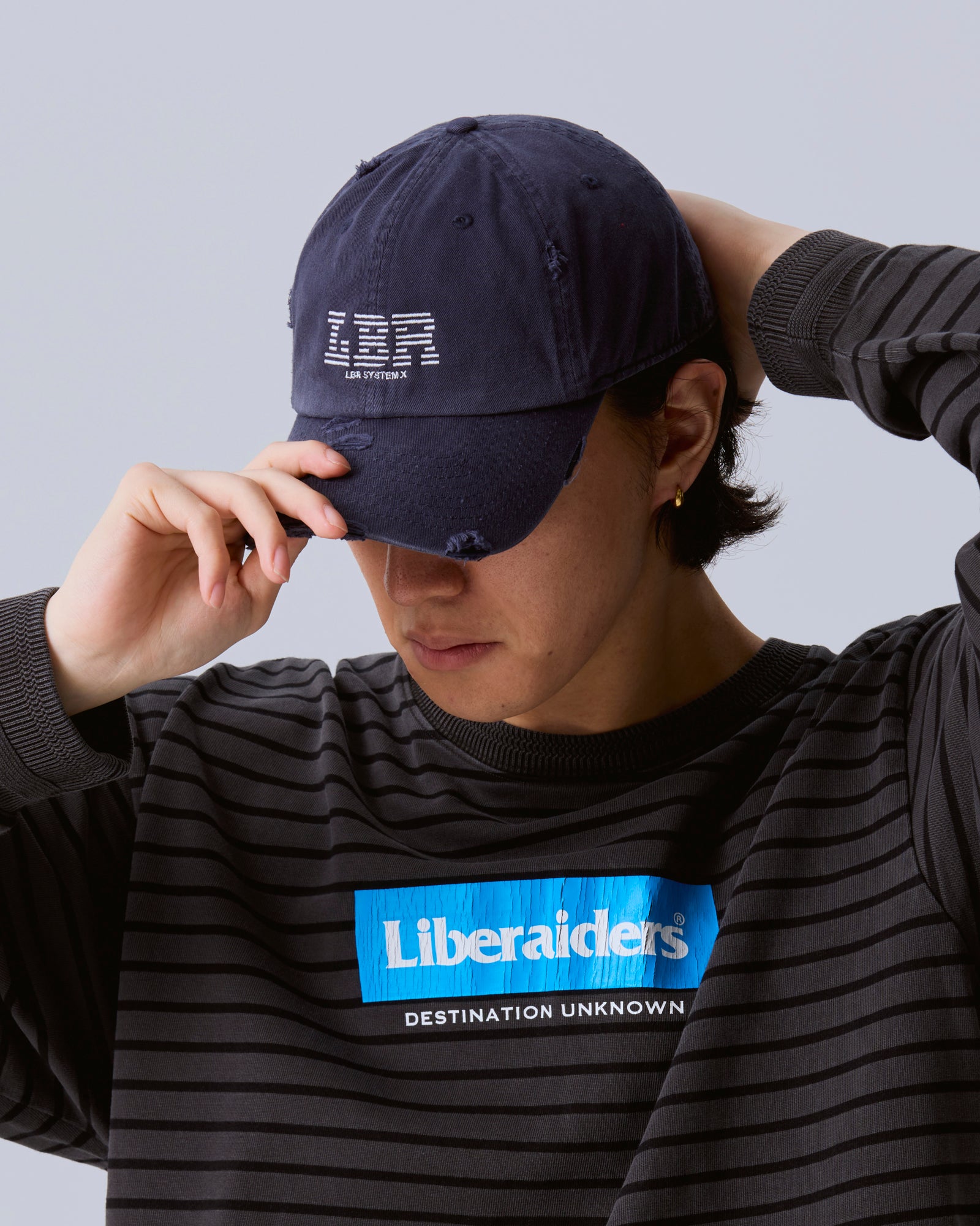 LBR LOGO DAMAGED CAP
