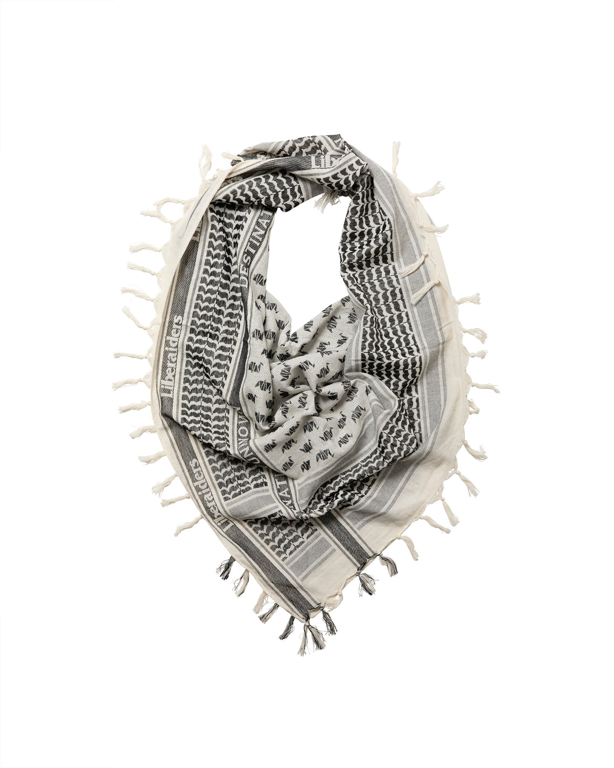 LR JACQUARD STOLE