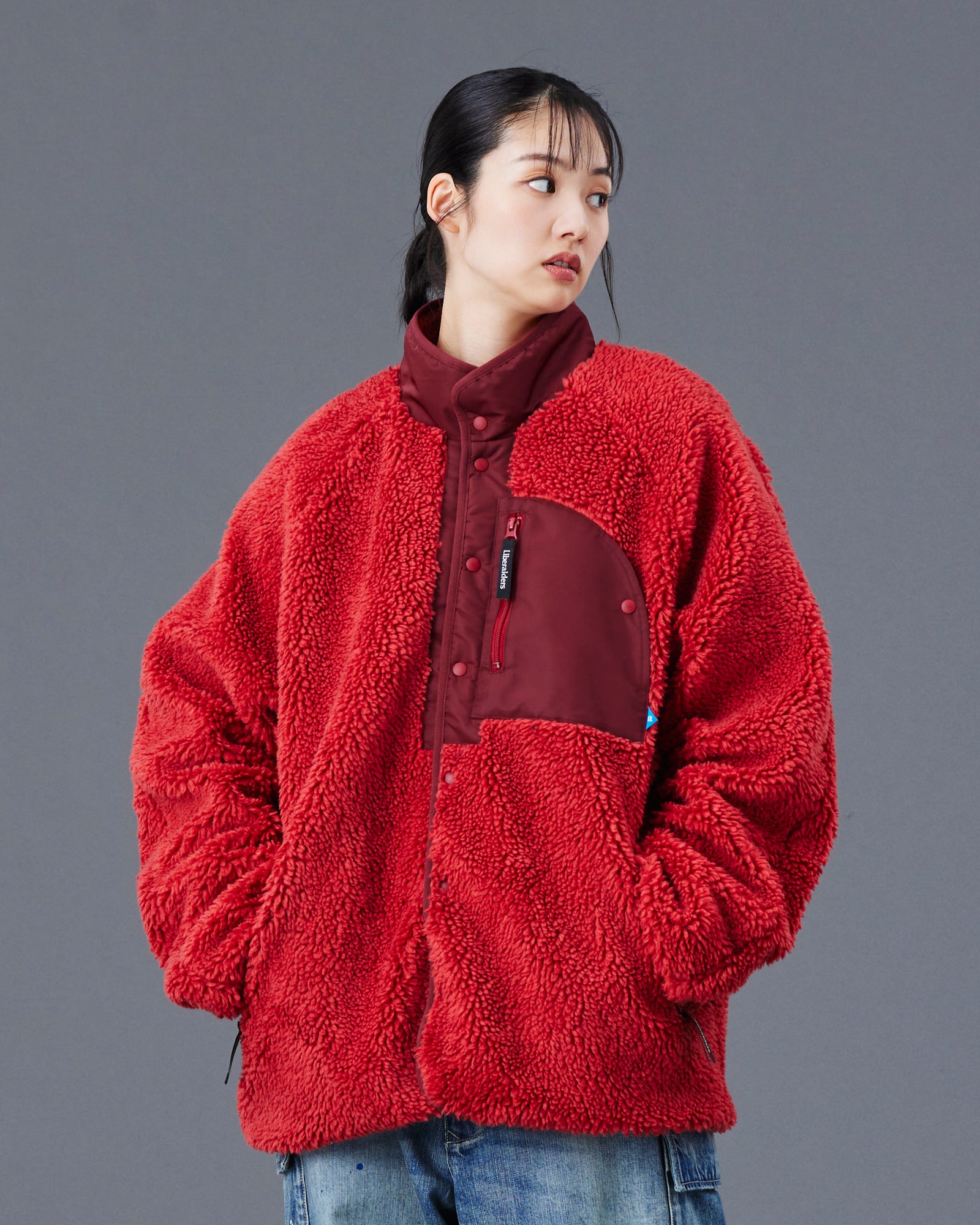 RETRO PILE FLEECE JACKET