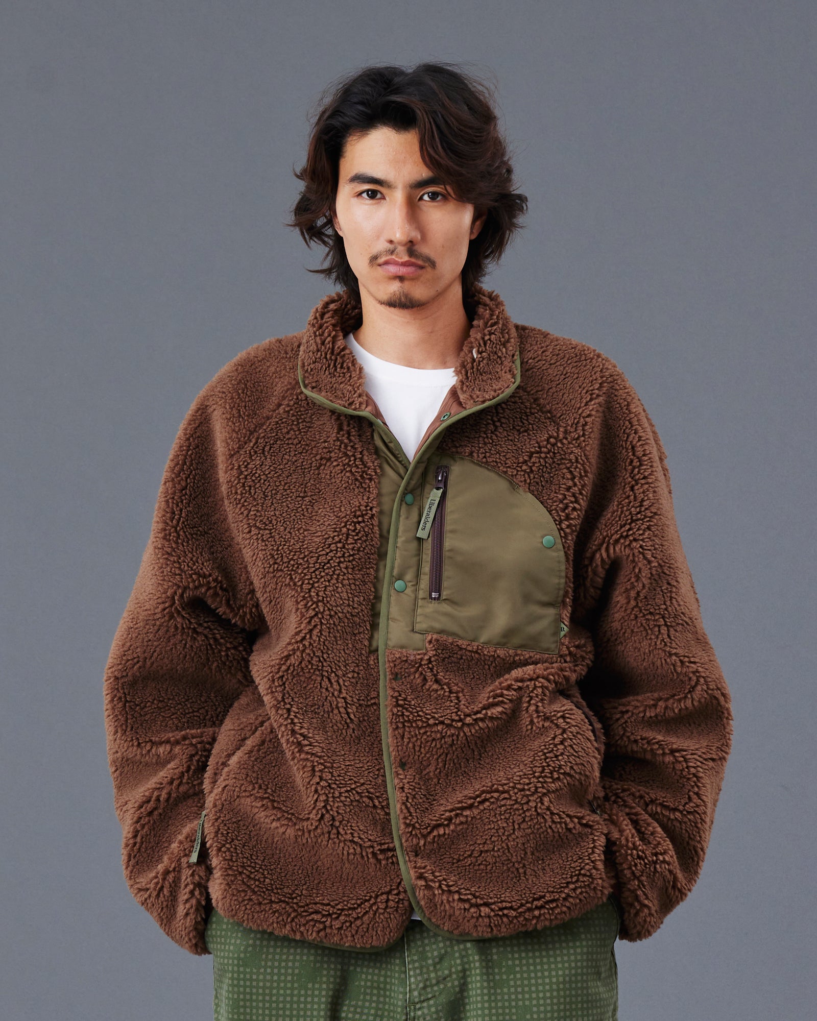 RETRO PILE FLEECE JACKET