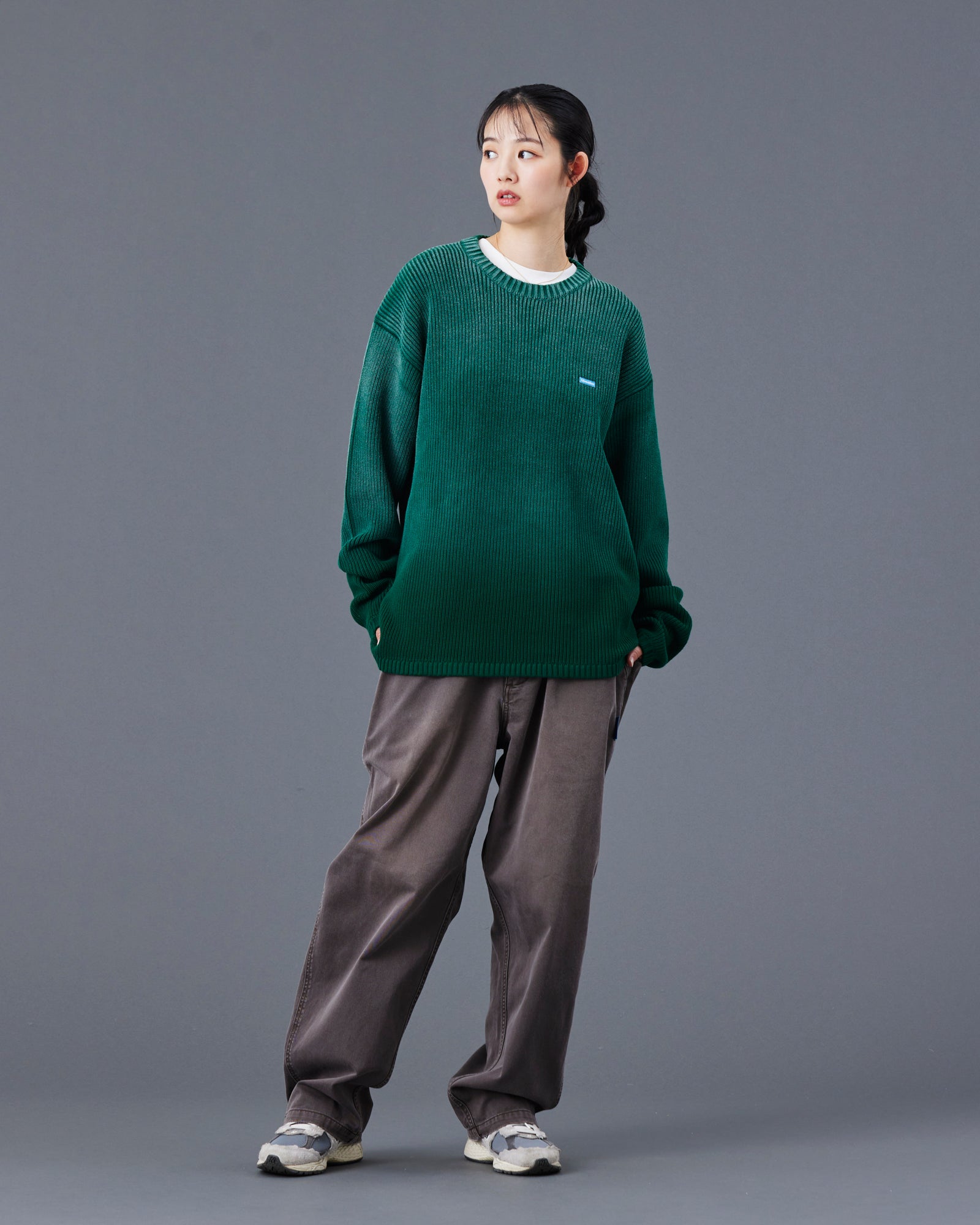 FADE LOW GAUGE KNIT SWEATER