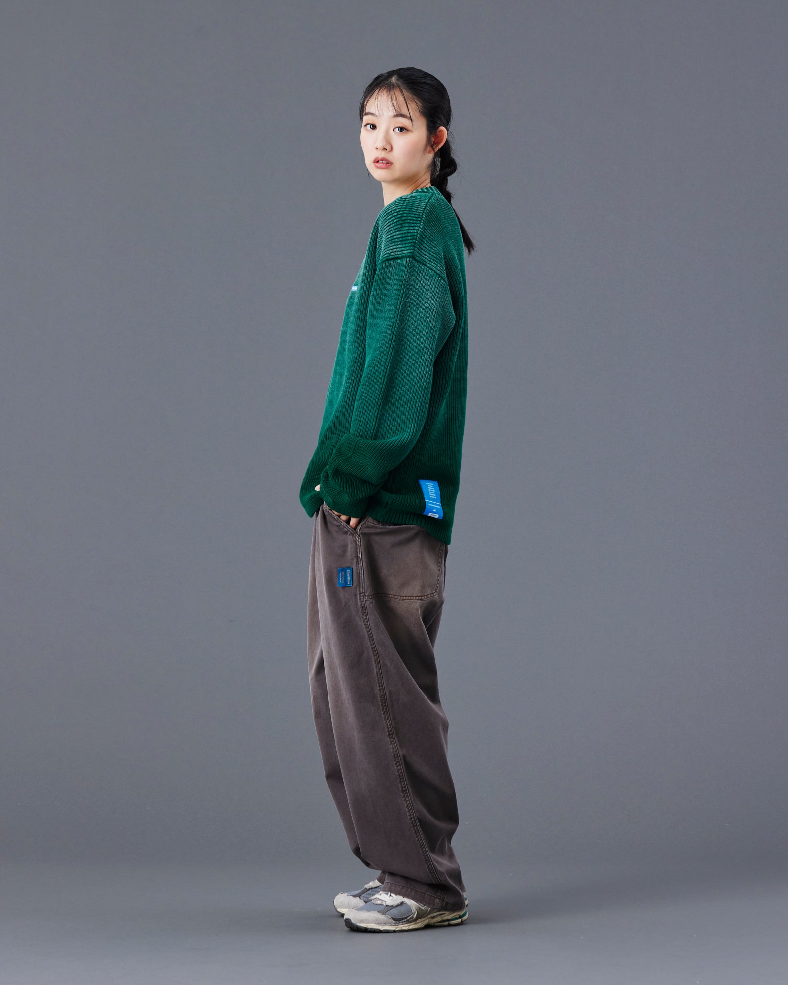 FADE LOW GAUGE KNIT SWEATER