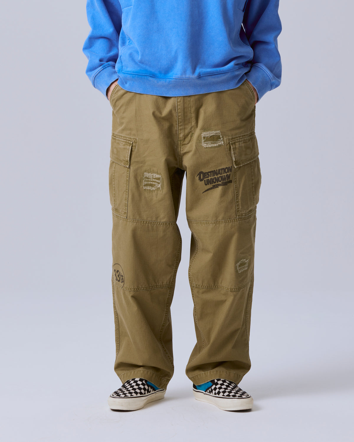 DAMAGED BDU PANTS