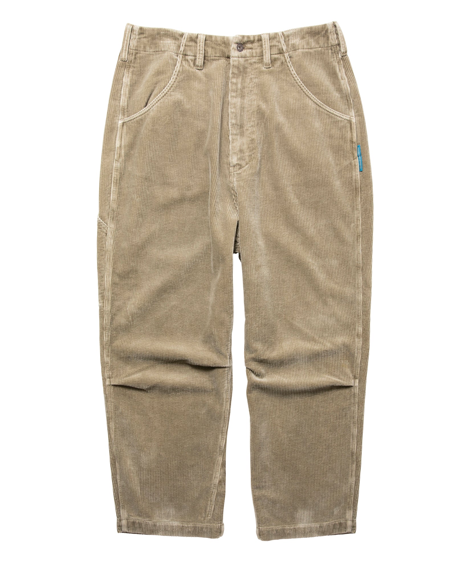 GARMENT DYED CORDUROY SARROUEL PANTS
