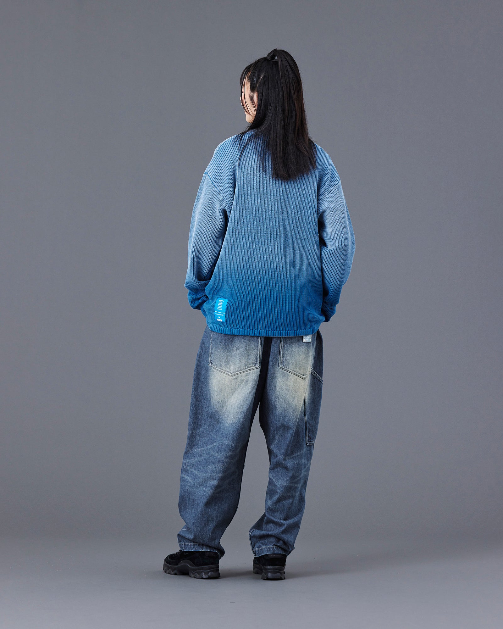 DENIM SARROUEL PANTS