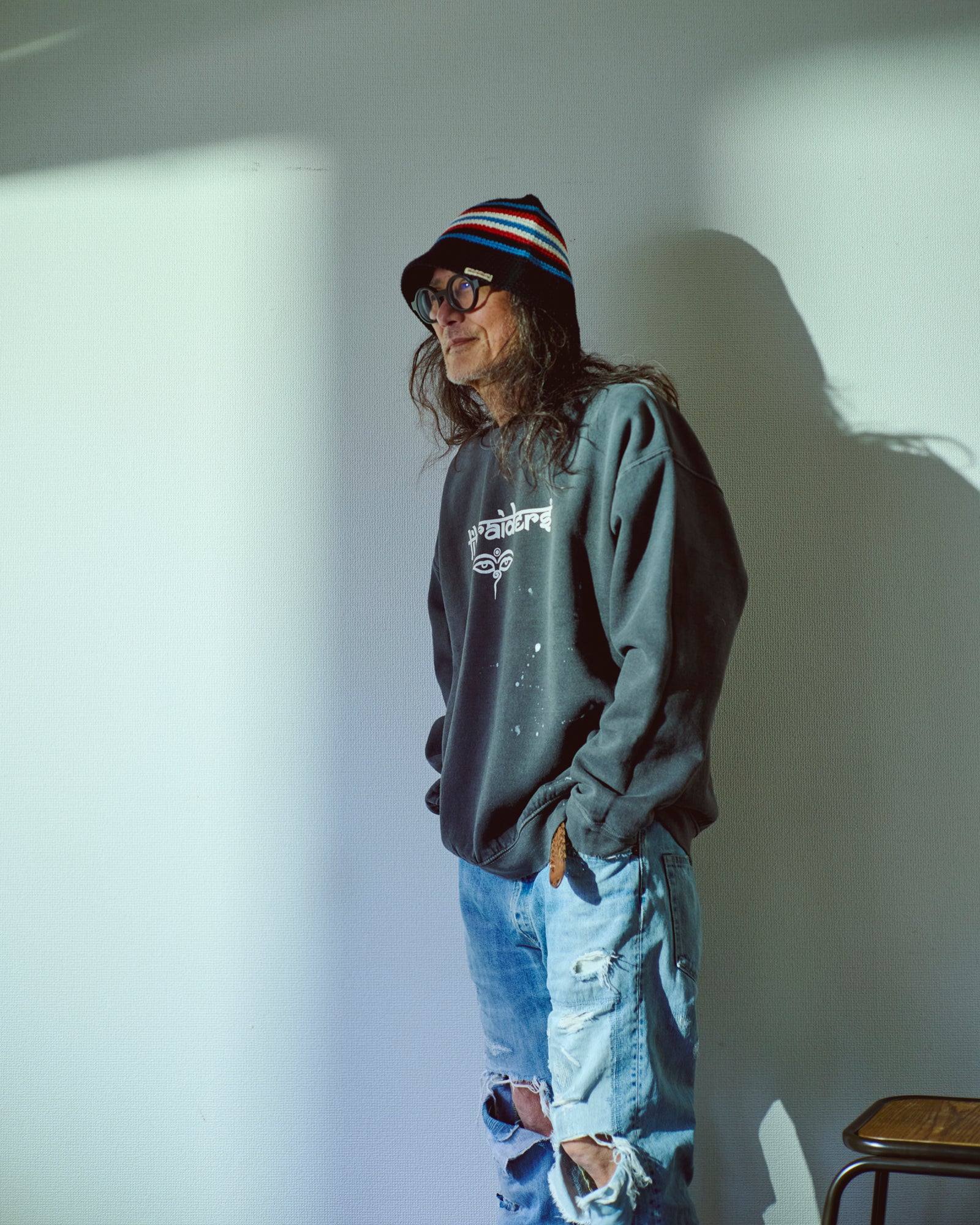 【オンラインストア限定】WISDOM EYES CREWNECK