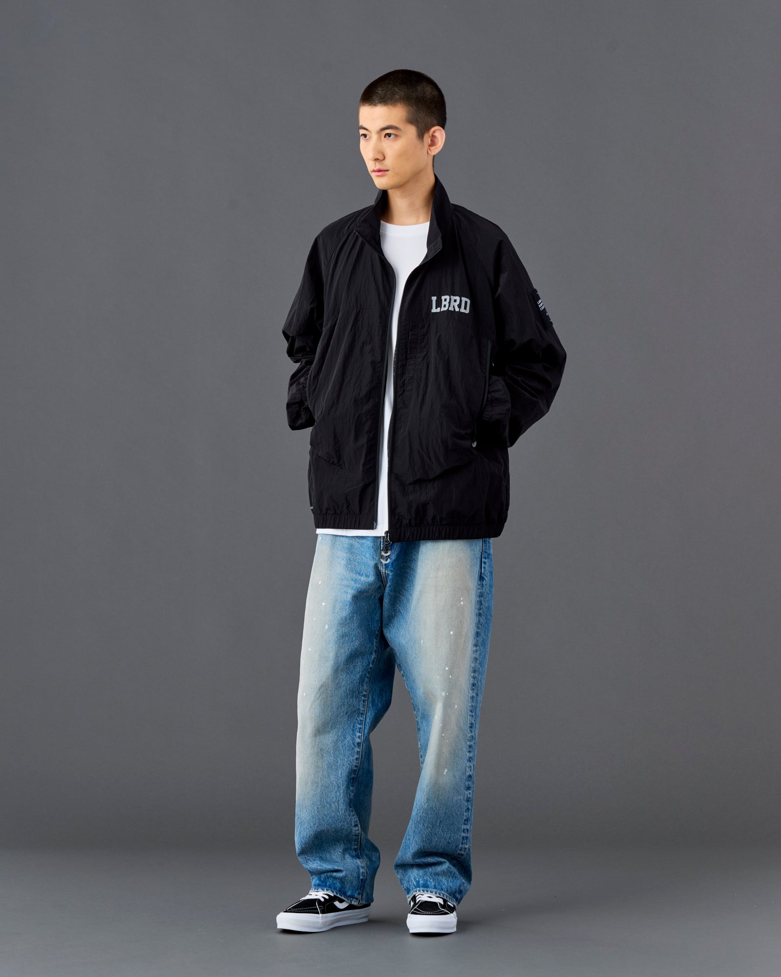 NYLON TRACK JACKET