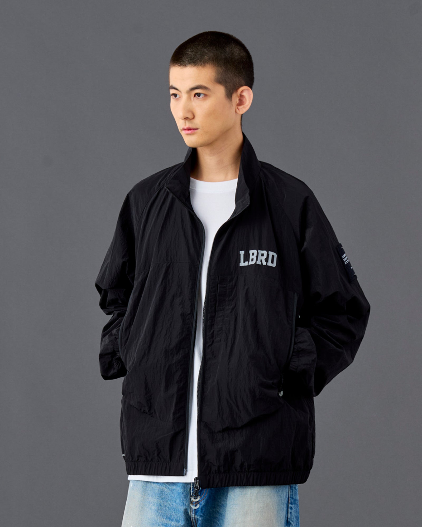 NYLON TRACK JACKET
