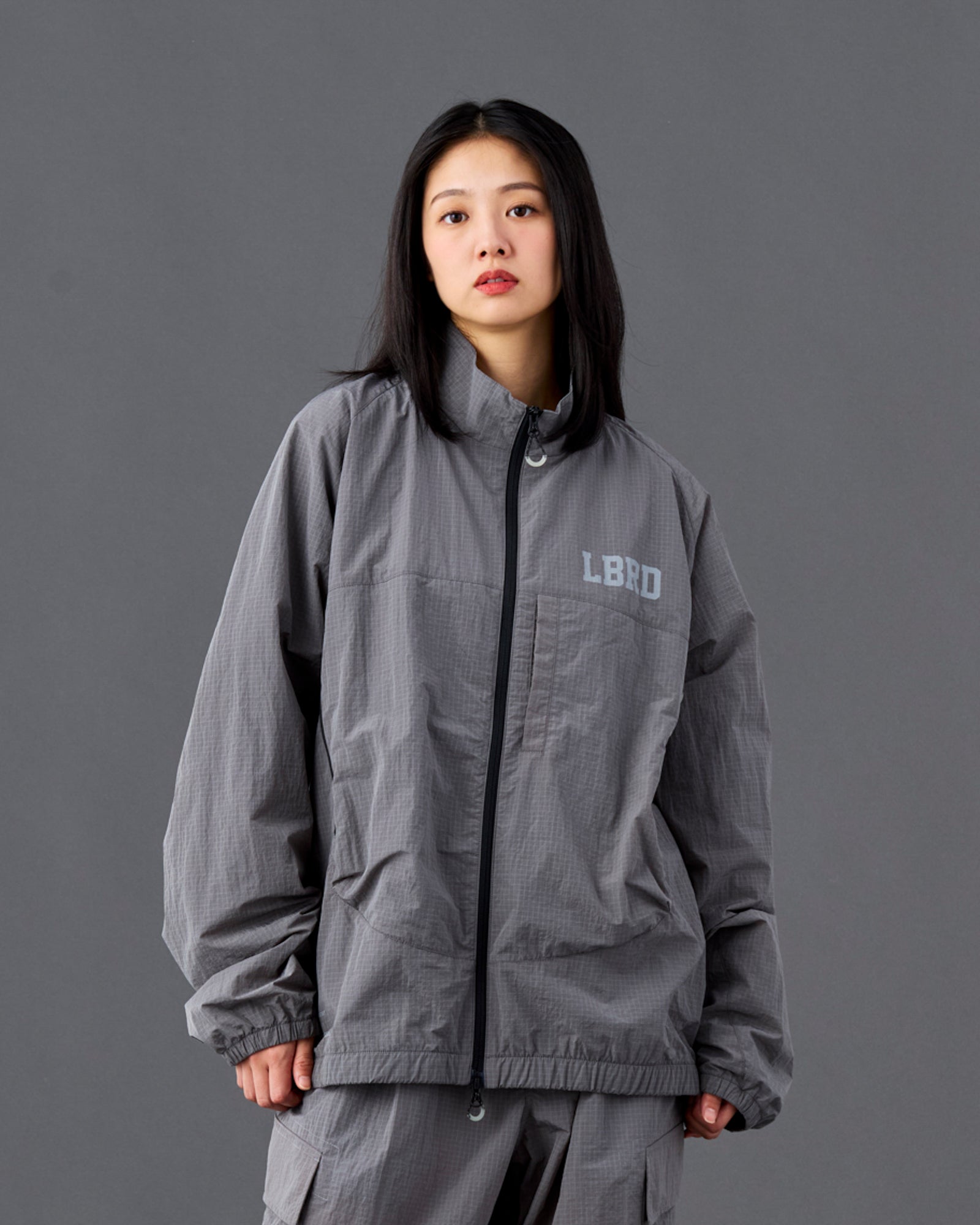 NYLON TRACK JACKET