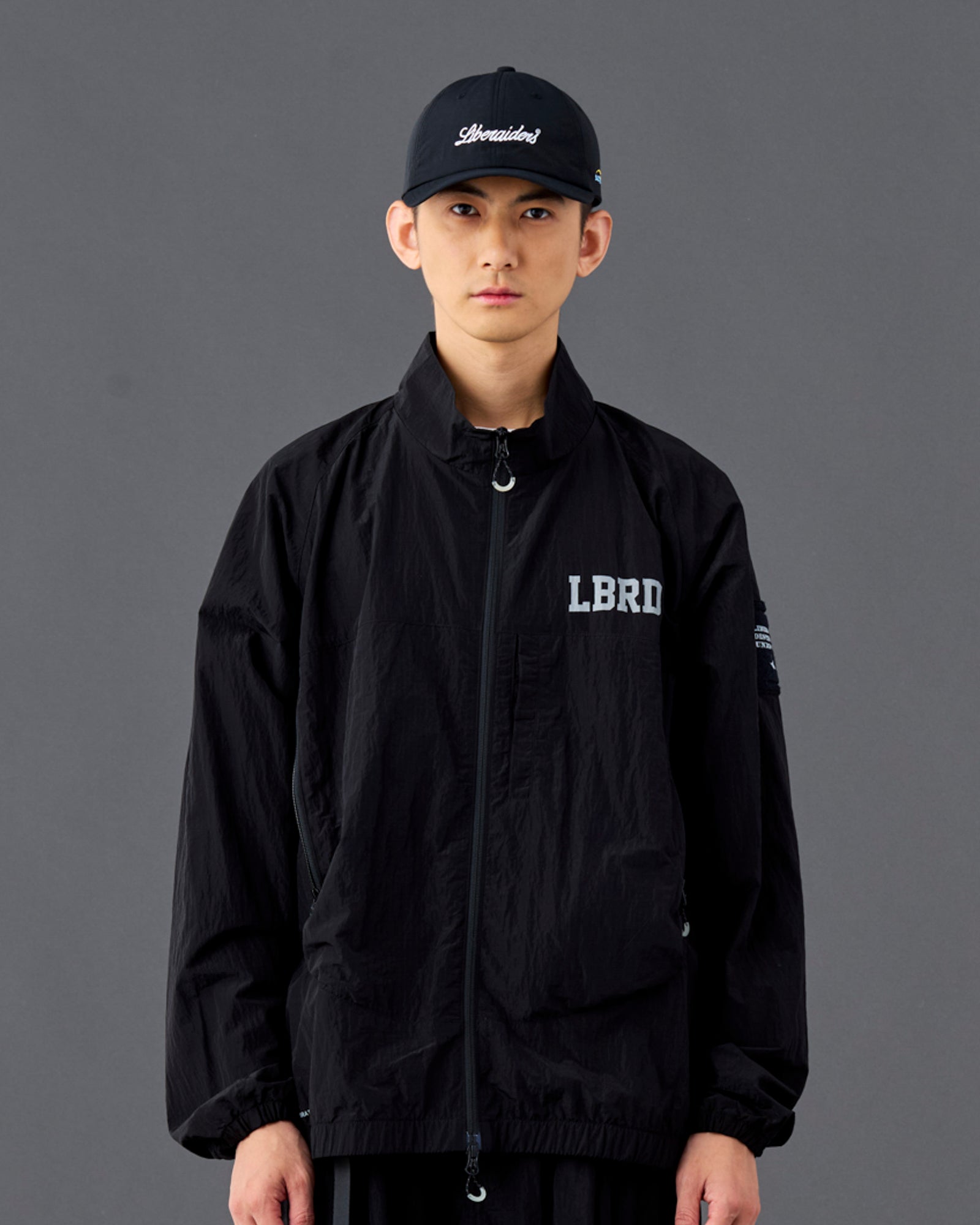 NYLON TRACK JACKET