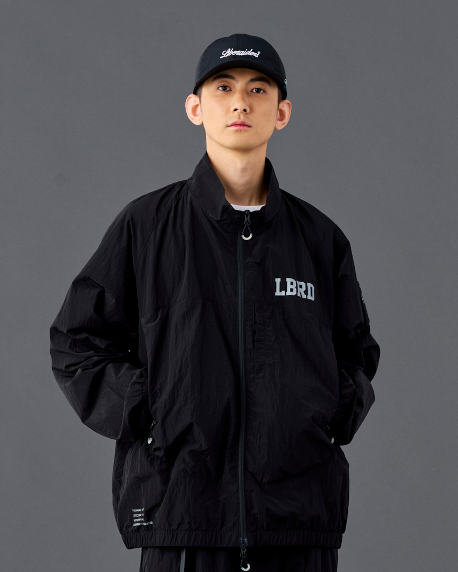 NYLON TRACK JACKET