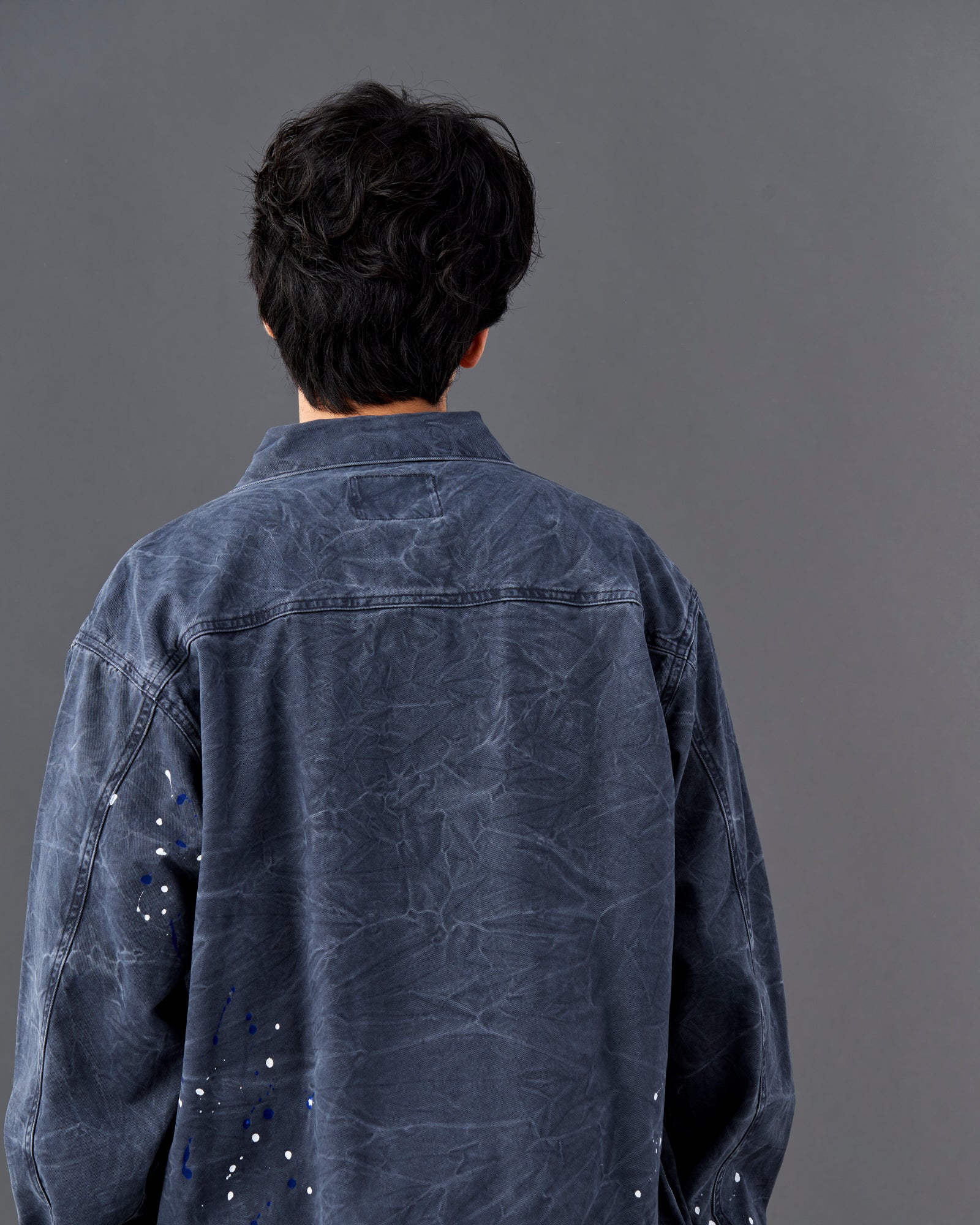 GARMENT DYED TRUCKER JACKET