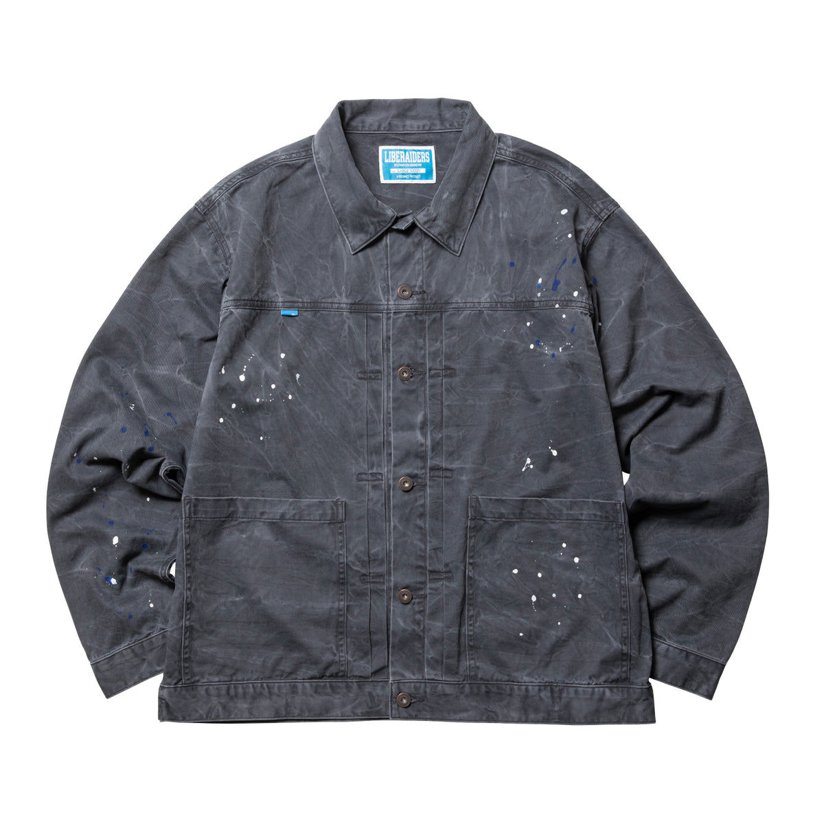 GARMENT DYED TRUCKER JACKET