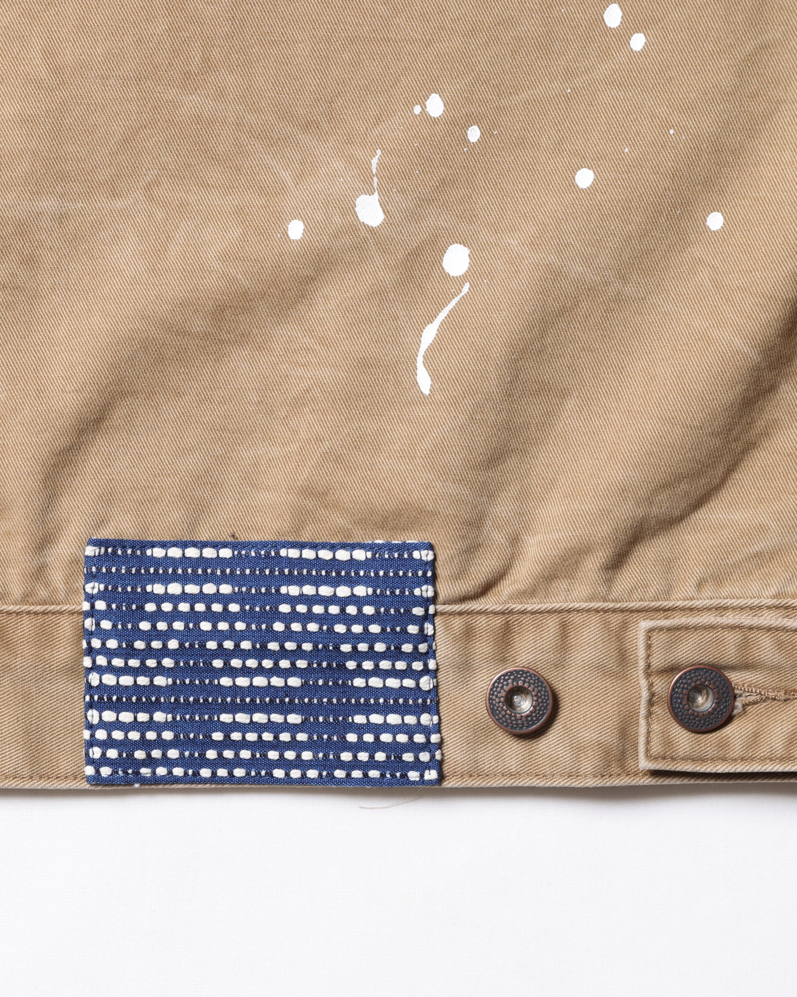 GARMENT DYED TRUCKER JACKET