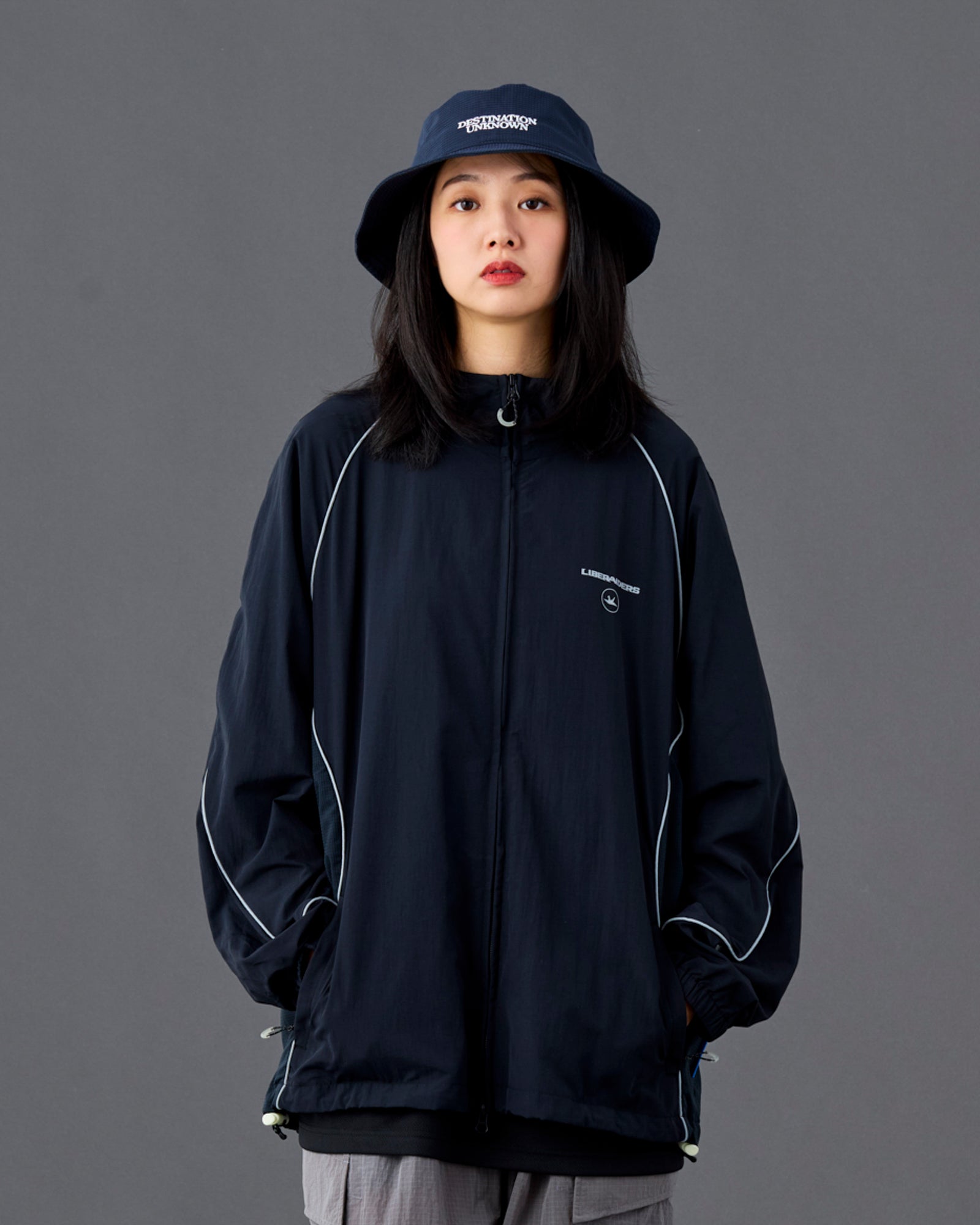 SUPPLEX NYLON ZIP PARKA