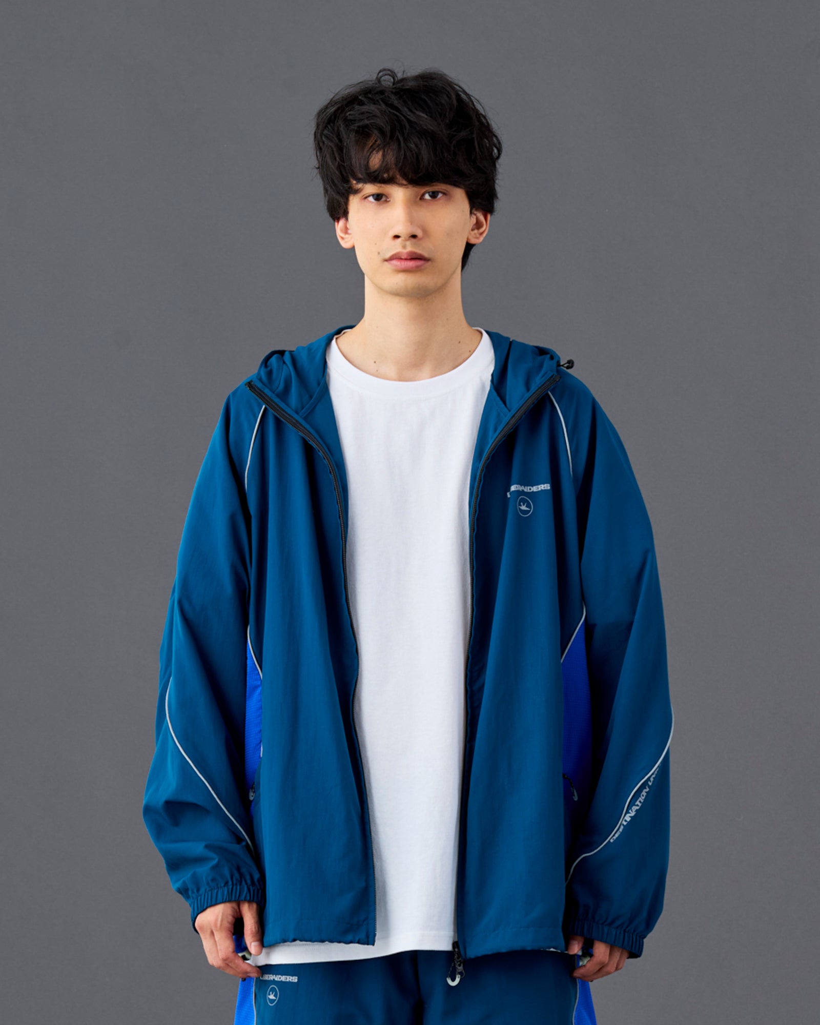 SUPPLEX NYLON ZIP PARKA